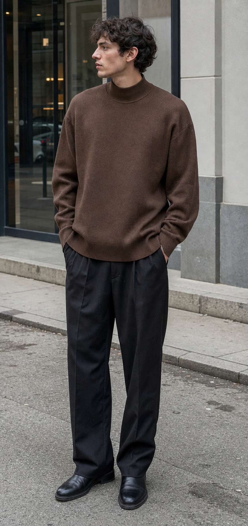 Frosted Mockneck Sweater showcase 1