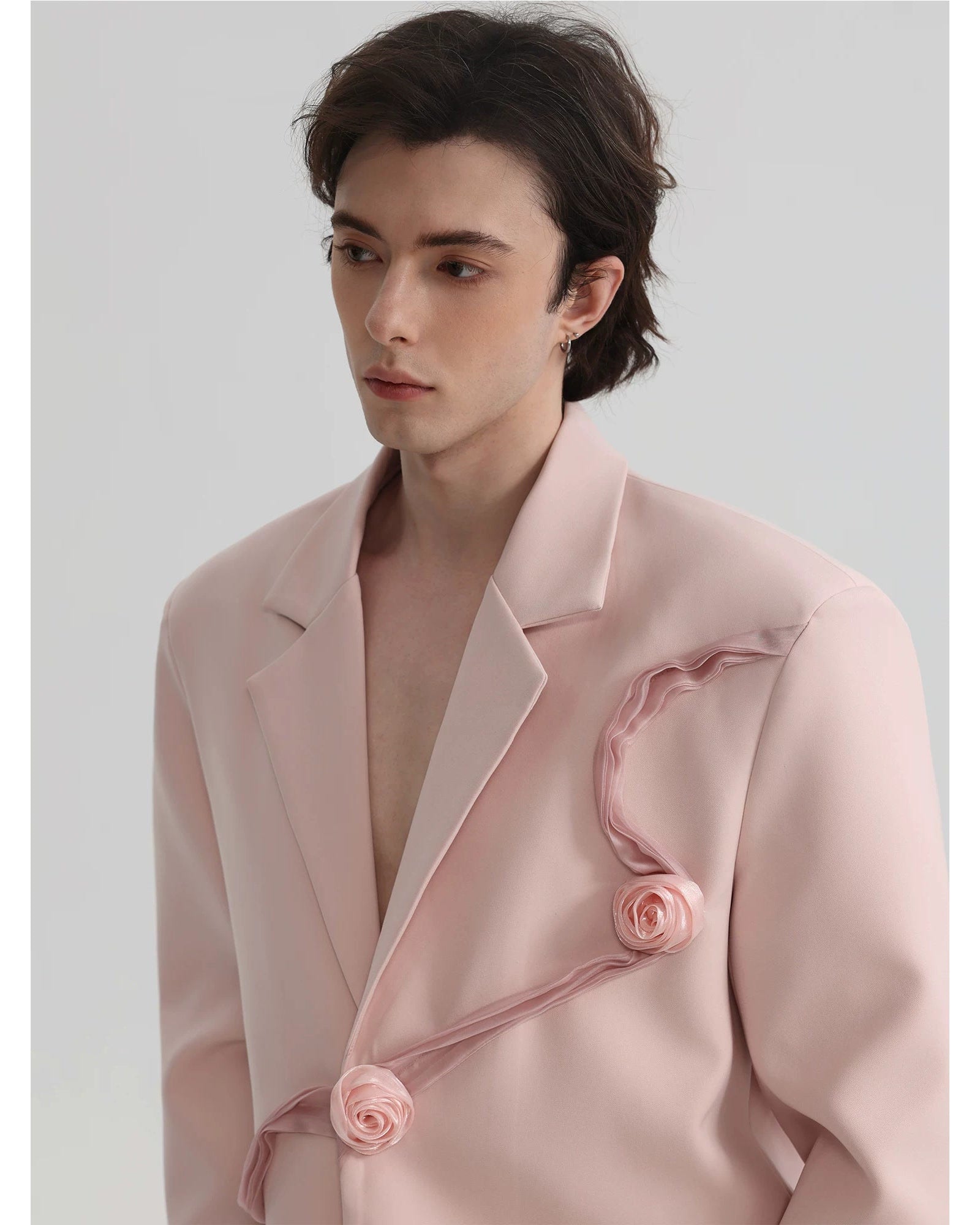 Blush Rose Drift Sculpted Blazer showcase 1