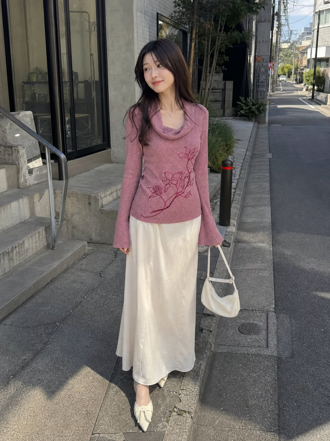 Lotus Cowl Sweater showcase 1