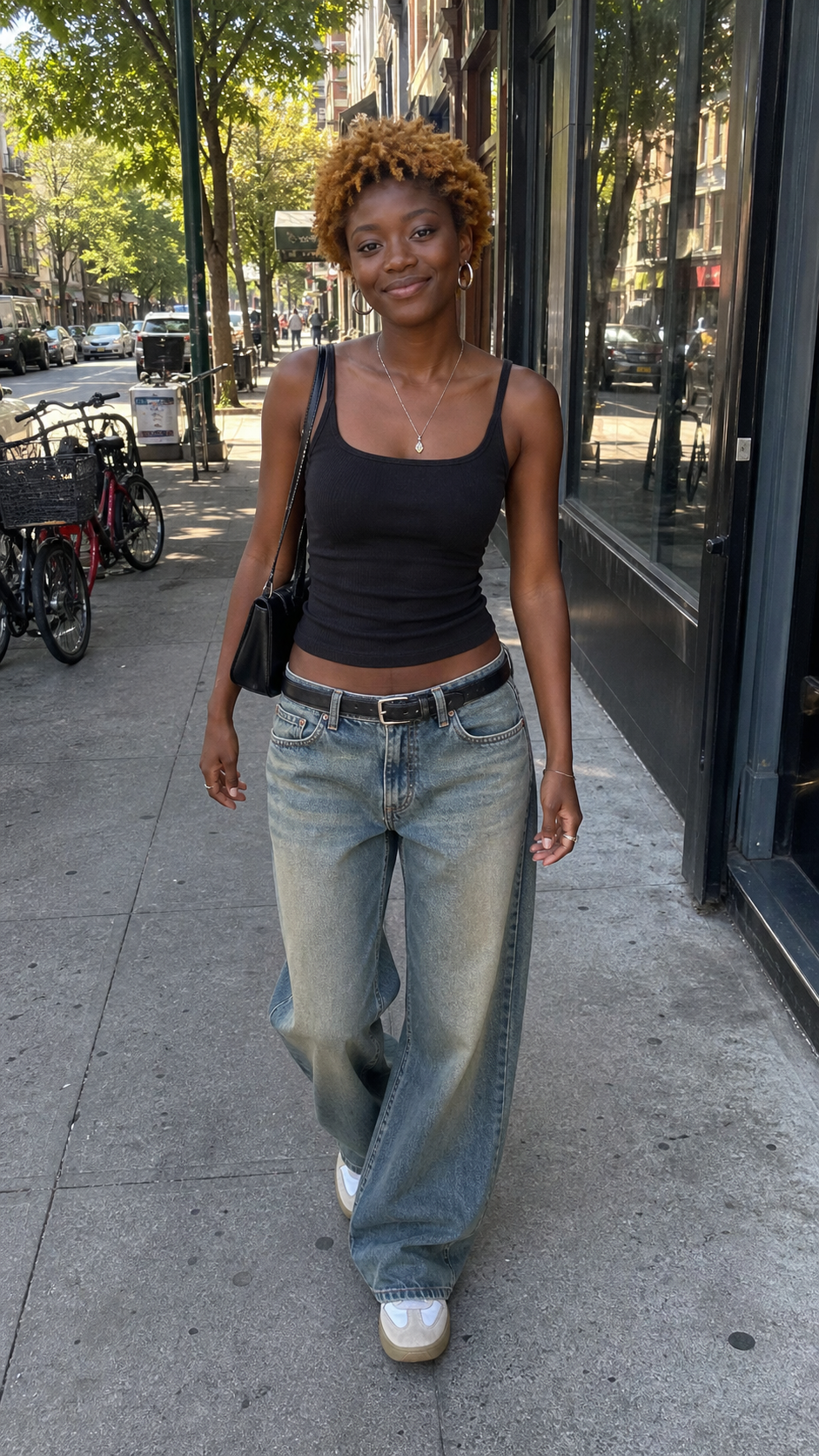 Ribbed Strap Cami Top UGC showcase 1