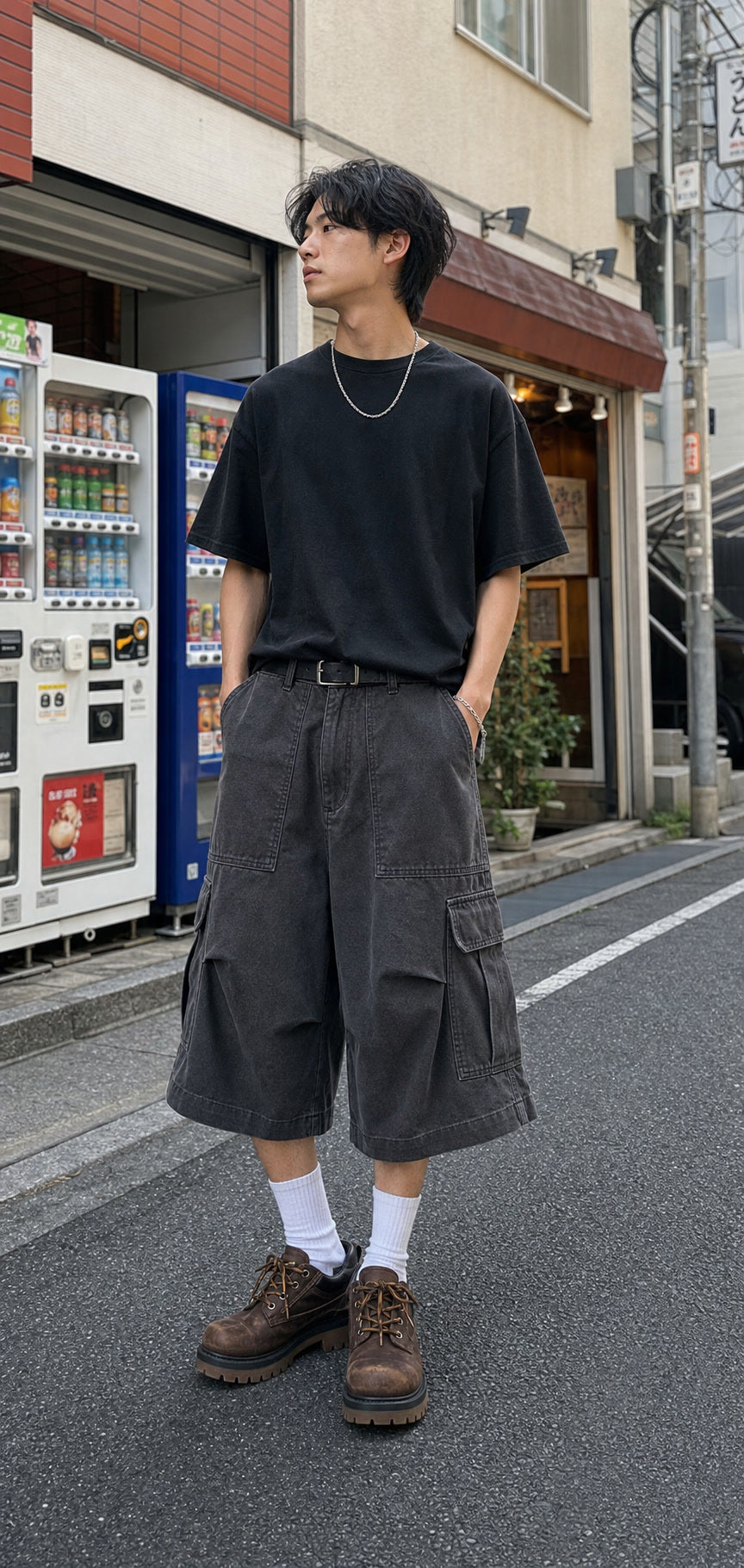 Dust Trail Cargo Bermuda Shorts regenerated UGC showcase 1