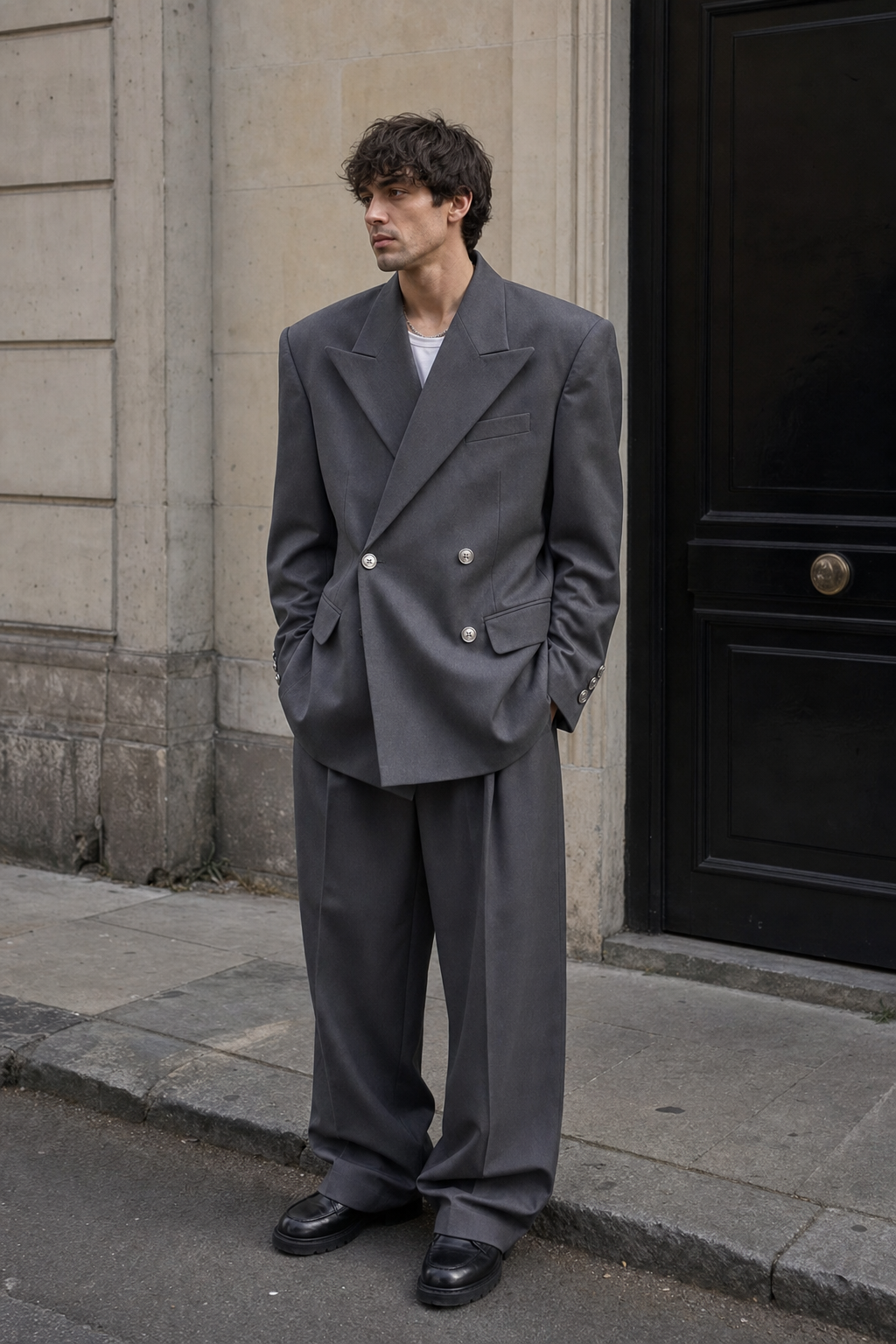 Loose Fit Suit Jacket showcase 1