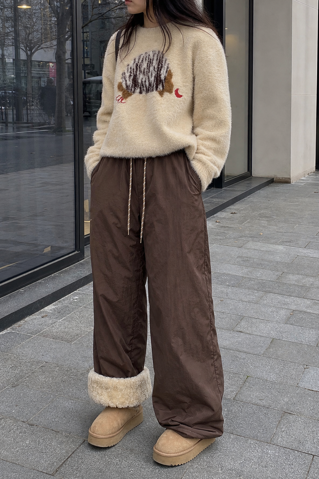 Fleece-Core Convertible Liner Pants showcase 1