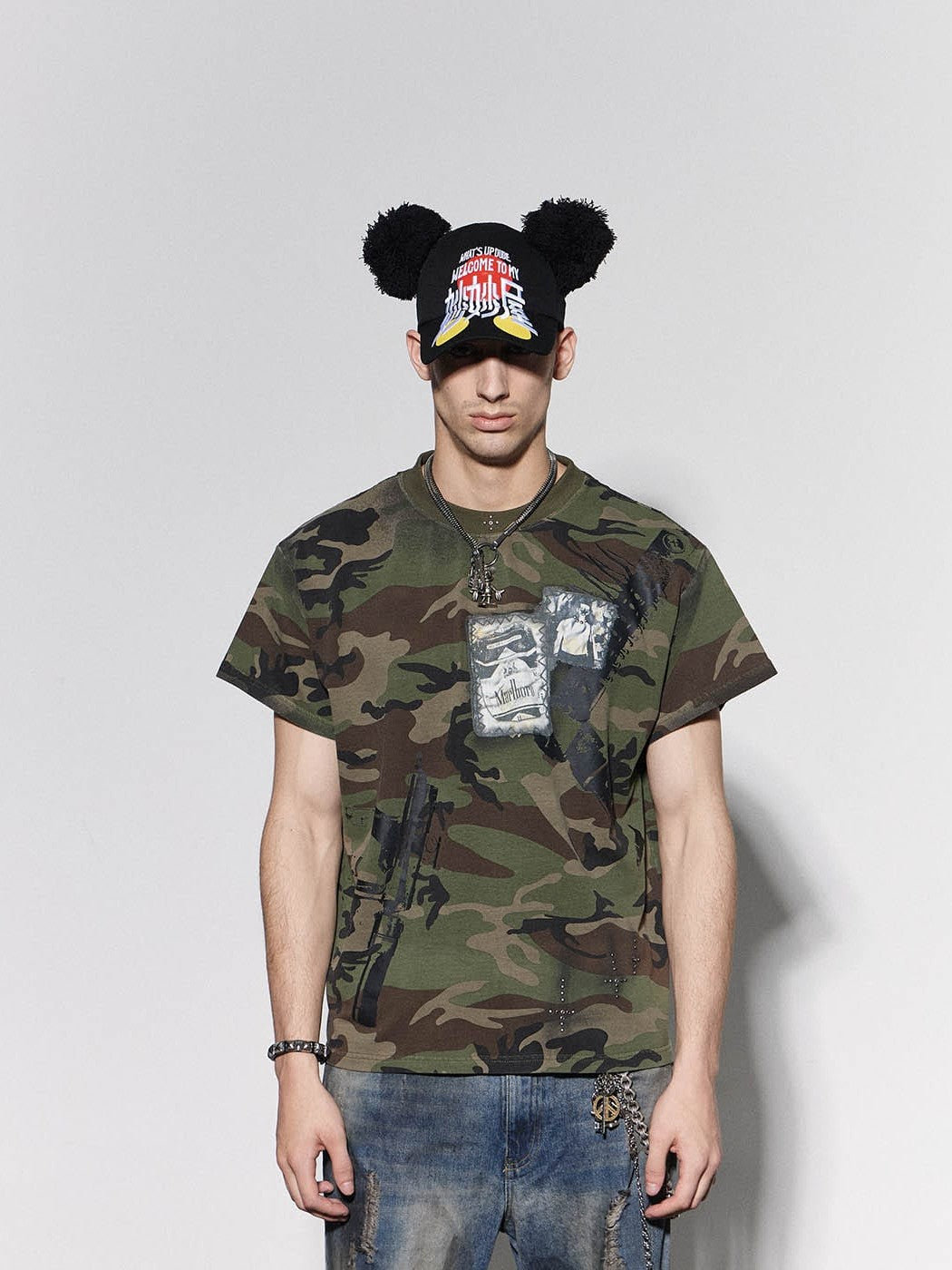 Camo Rivet T-Shirt