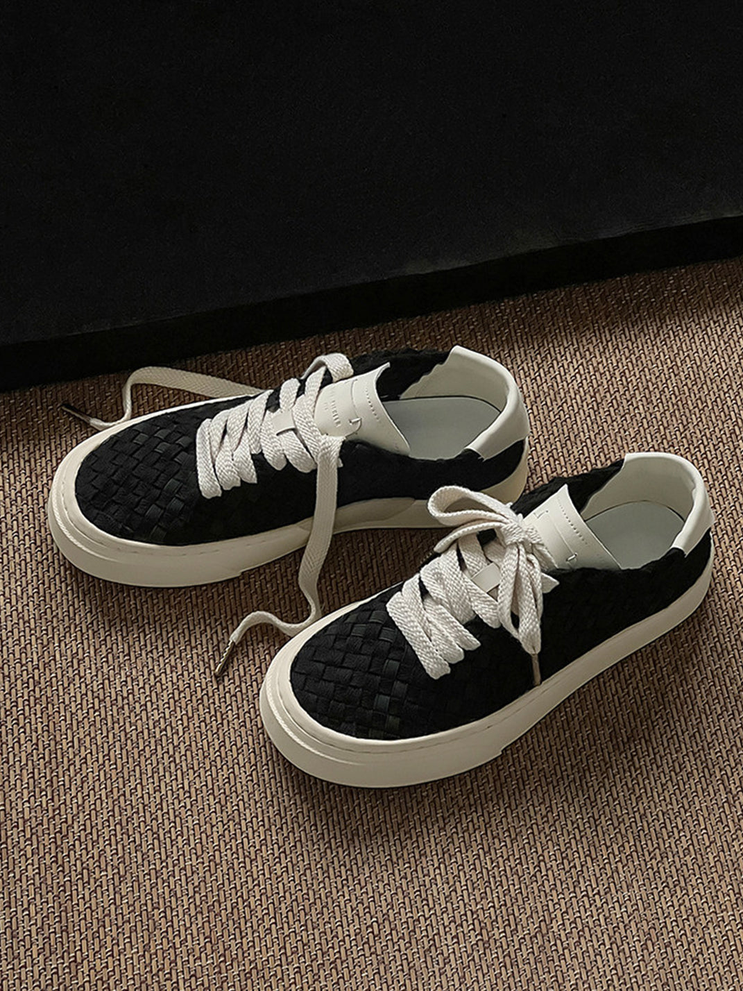 Woven Platform Shoes