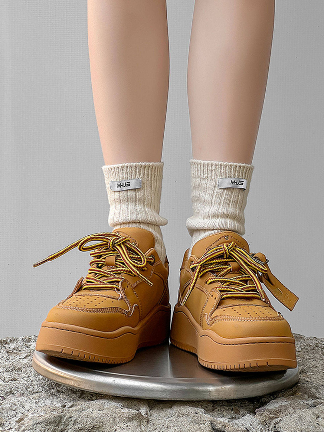 Monochromatic Chunky Sneakers