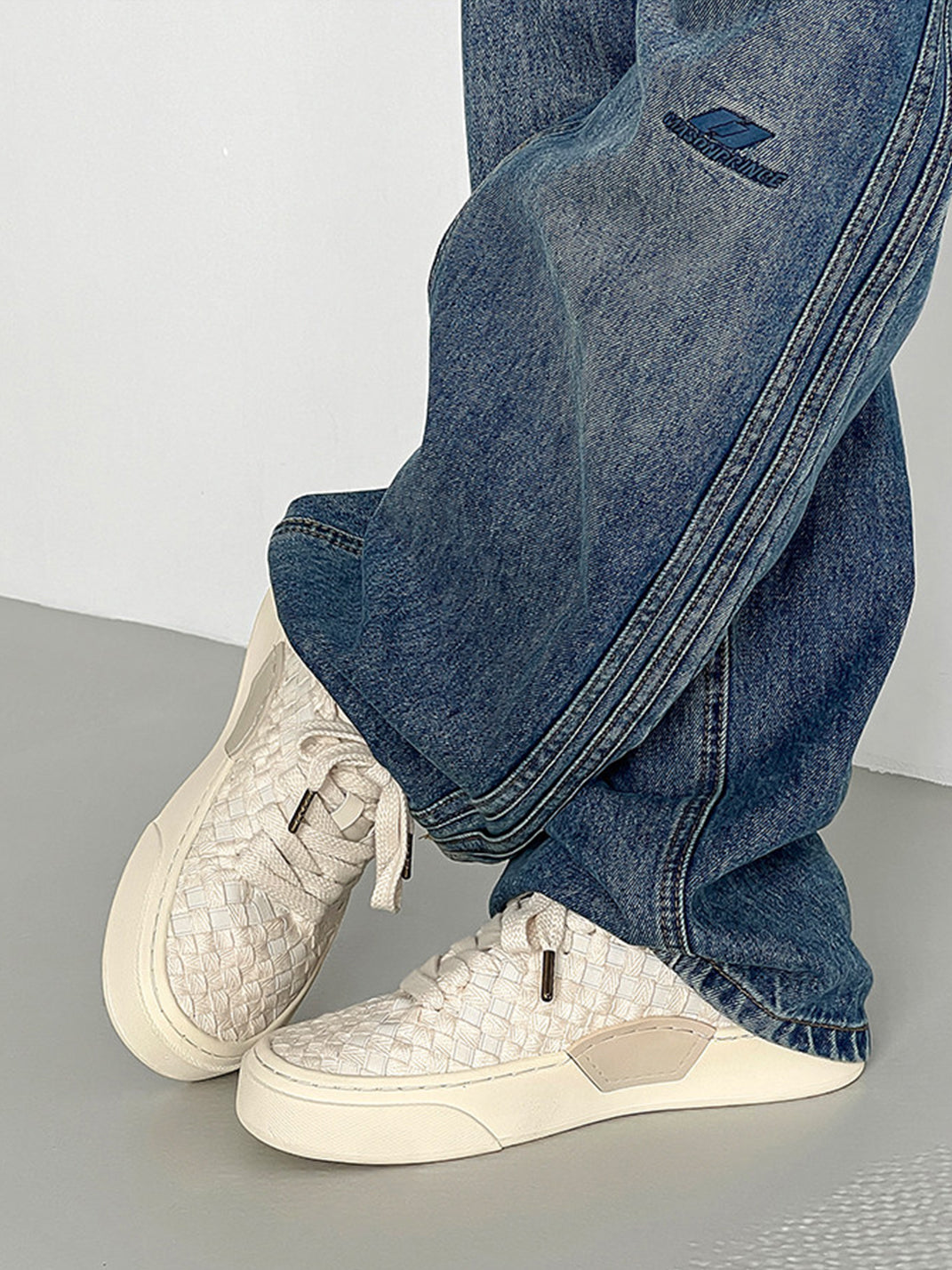 Woven Platform Shoes
