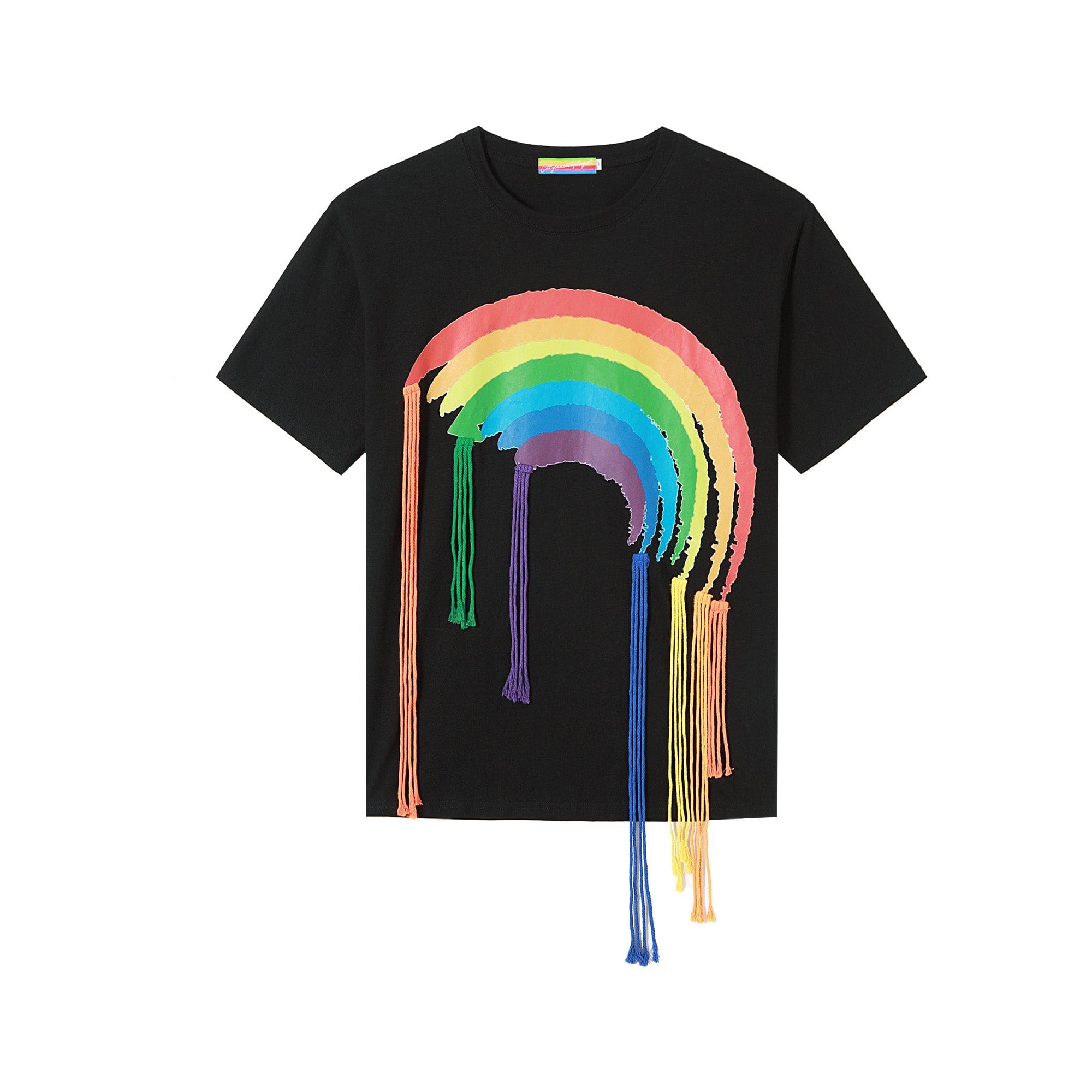 Rainbow Fringe Graphic T-Shirt