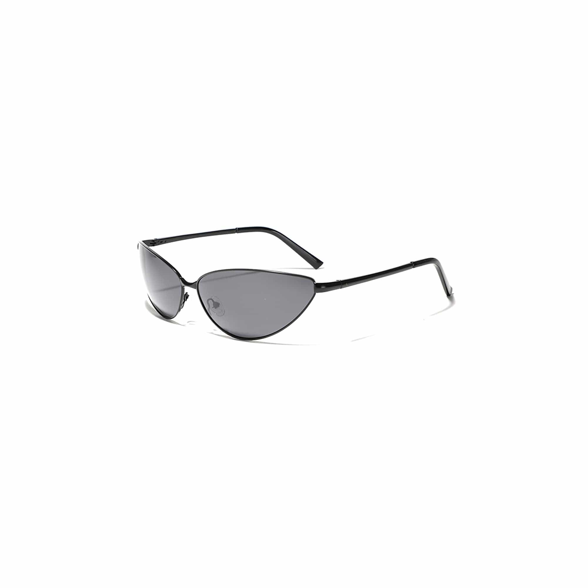 Futuristic Wraparound Cat-Eye Sunglasses - view 1