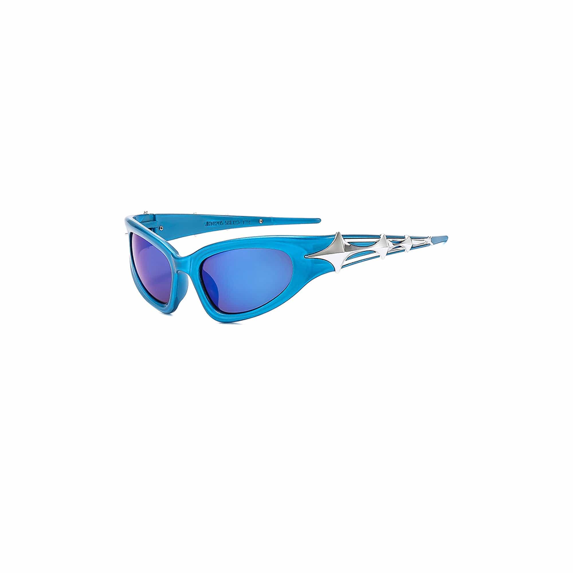 Star-Temple Cat-Eye Sport Sunglasses - view 1