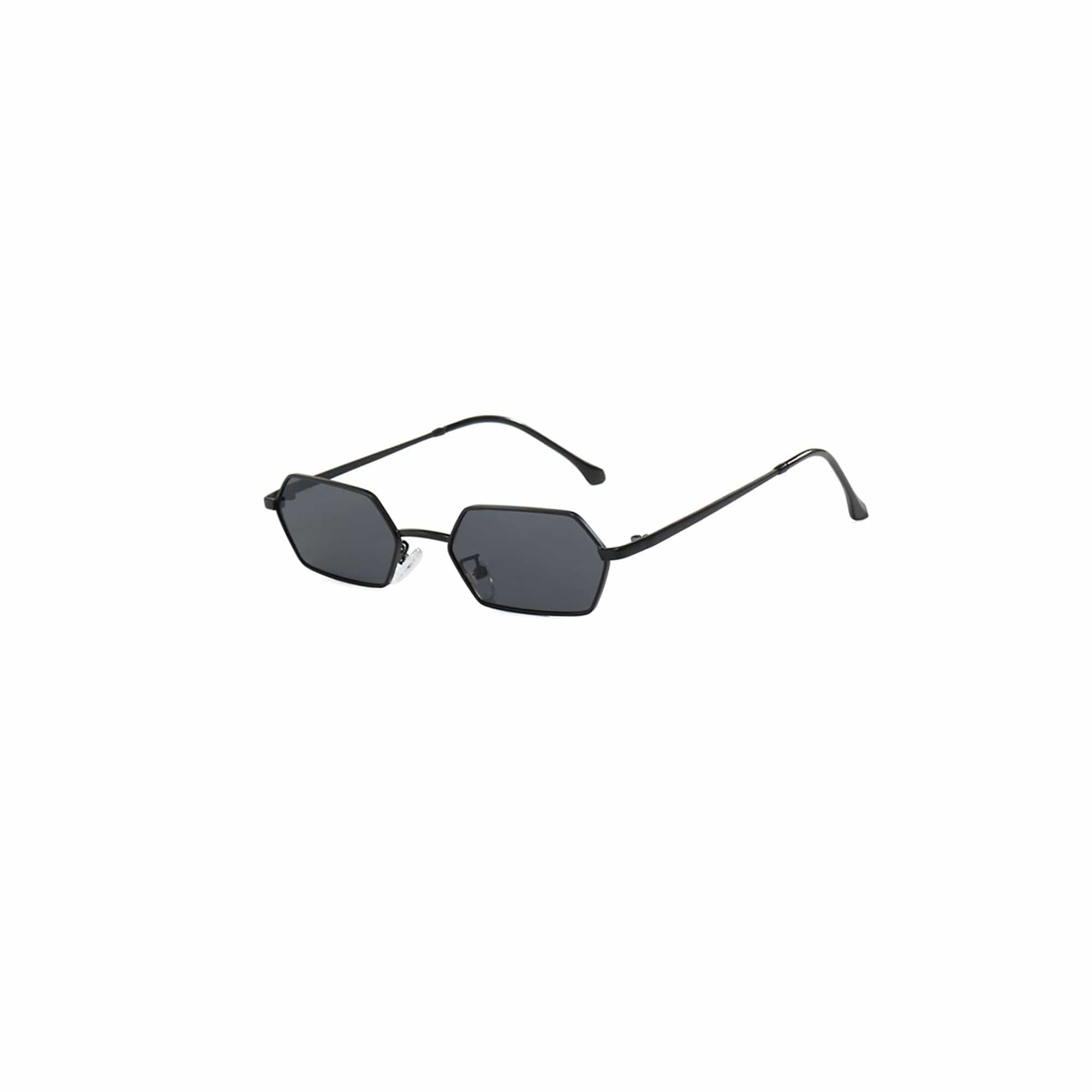 Slim Hexagon Wireframe Sunglasses - view 1