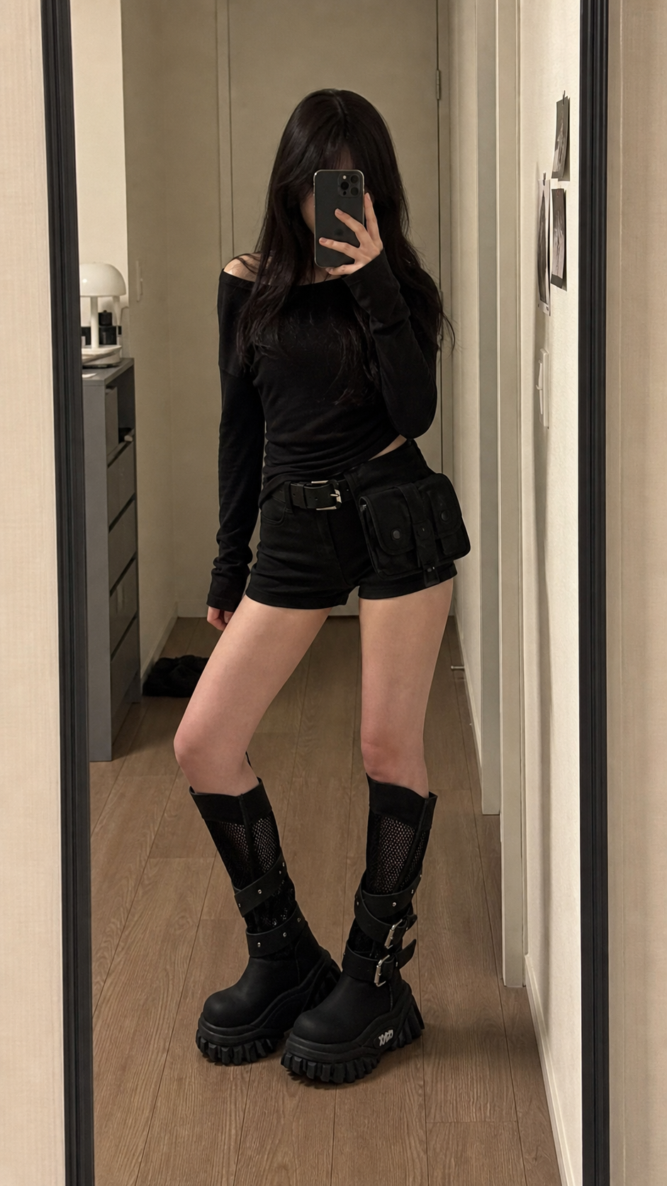 Black Desert Muse Platform Boots showcase 2
