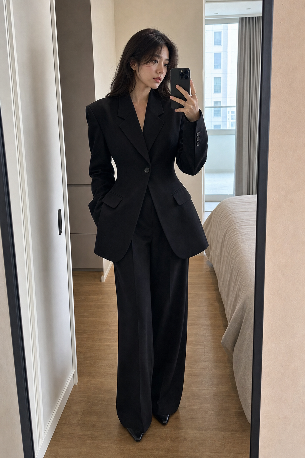 Black Designer Jacket: Slimming And Casual, Fall Collection showcase 2