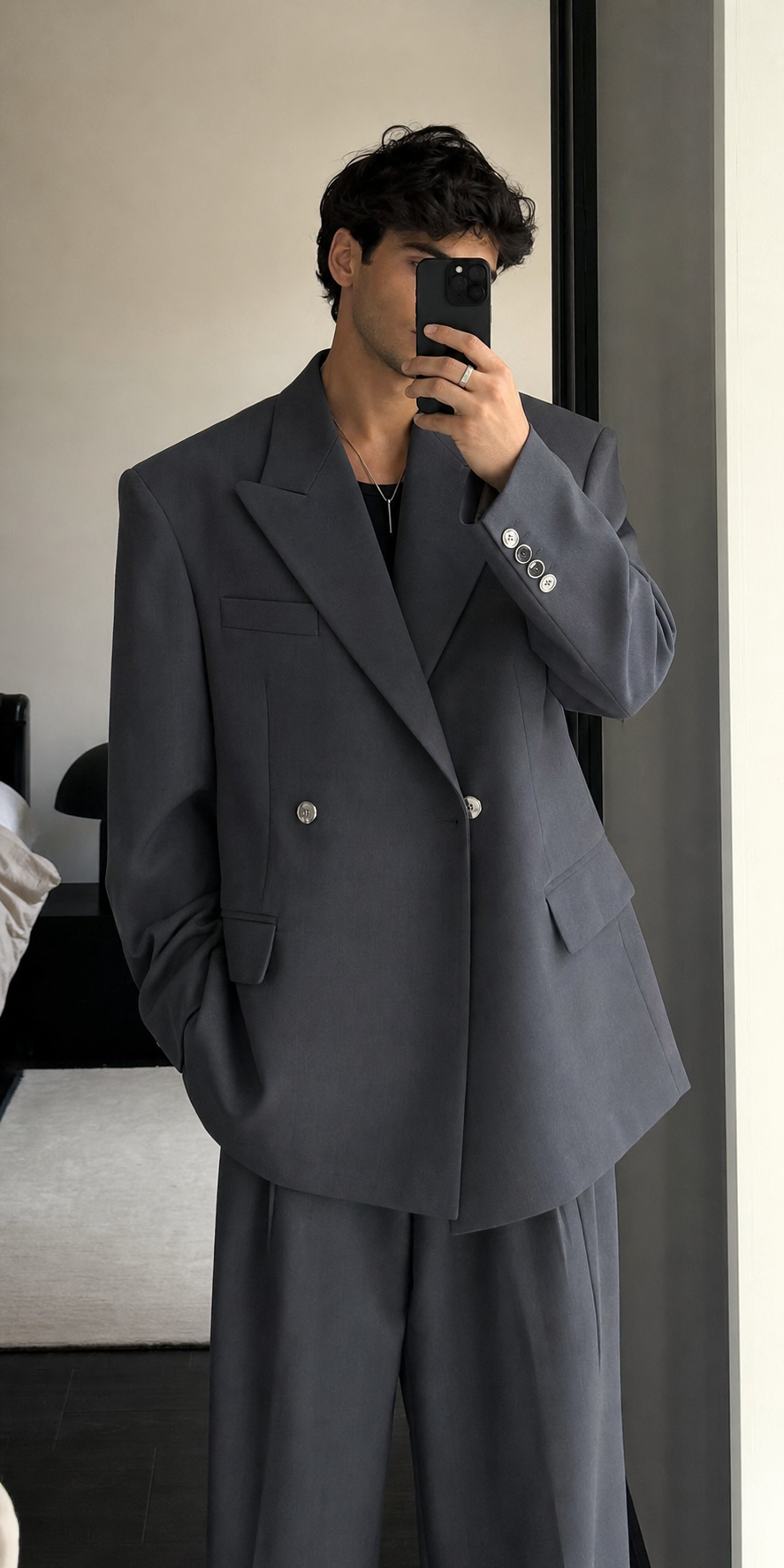 Loose Fit Suit Jacket showcase 2