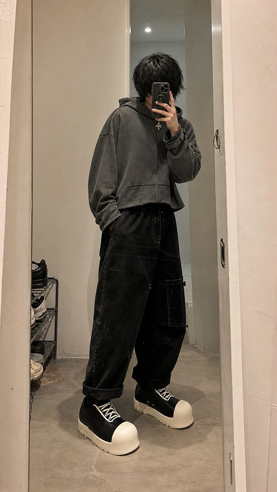 Oversized Platform High Top Sneakers regenerated UGC showcase 2