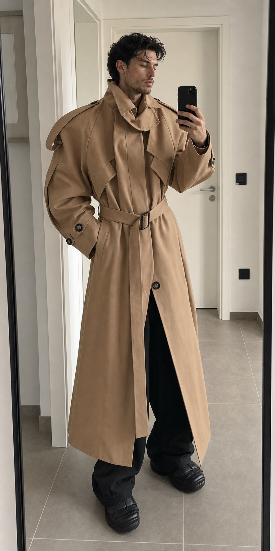 Shoulder Pad Overcoat showcase 2