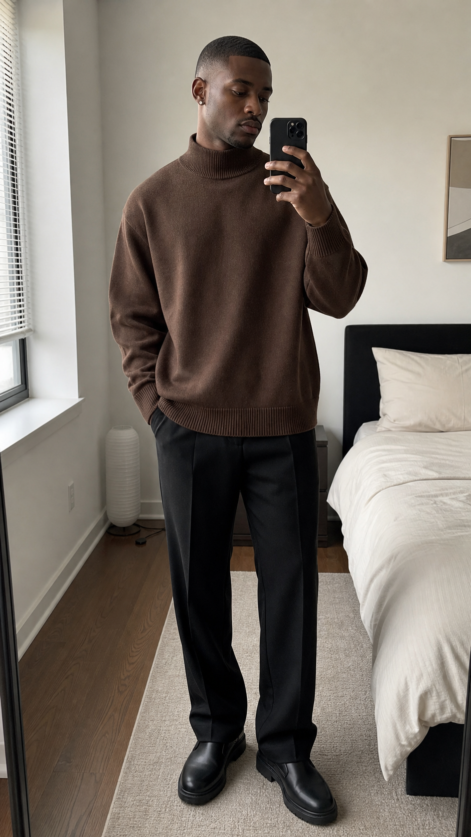 Frosted Mockneck Sweater showcase 2