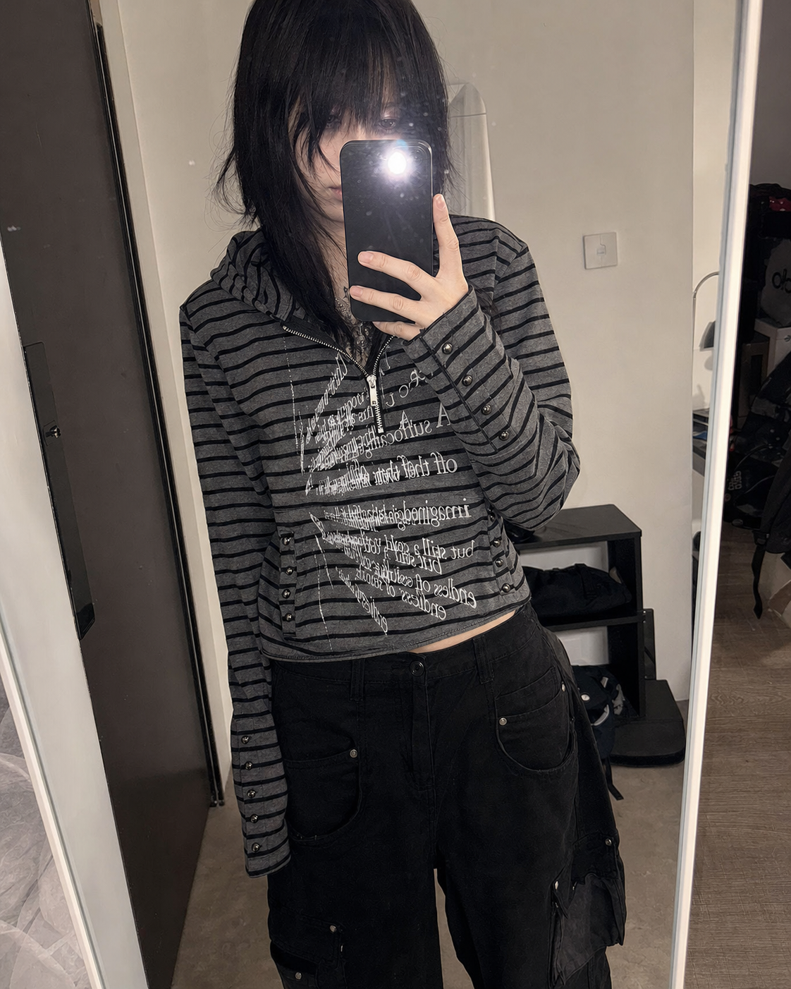 Whisperstripe Wind Verse Hoodie showcase 2