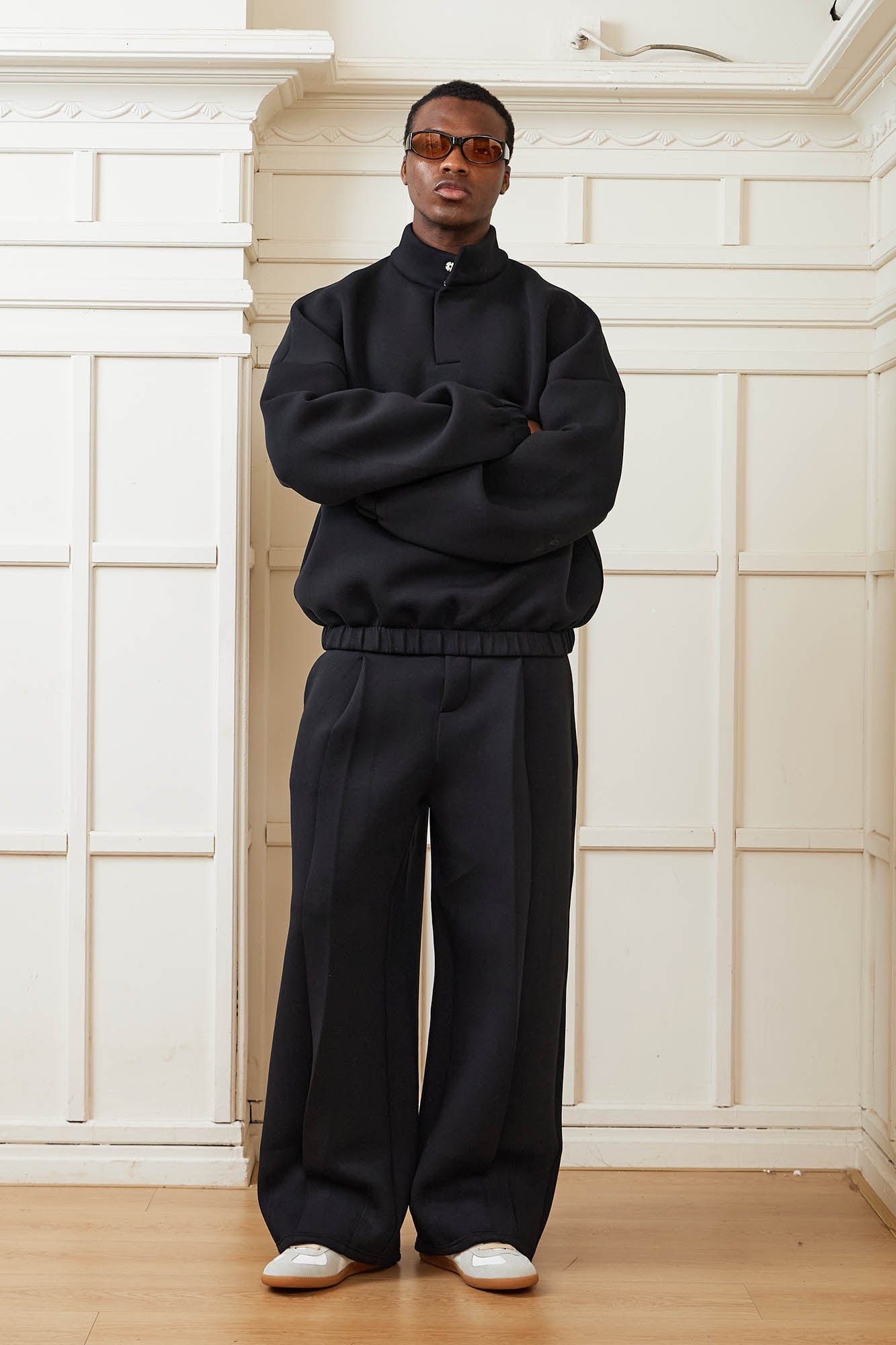 Oversized High Neck Sweatshirt