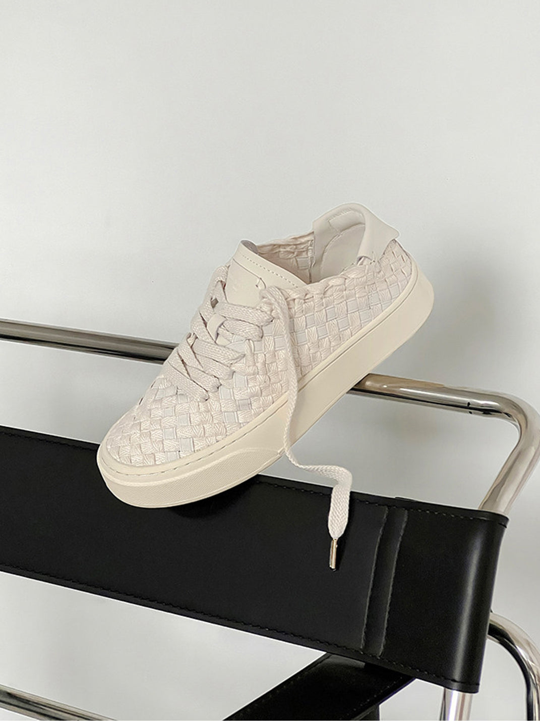 Woven Platform Shoes