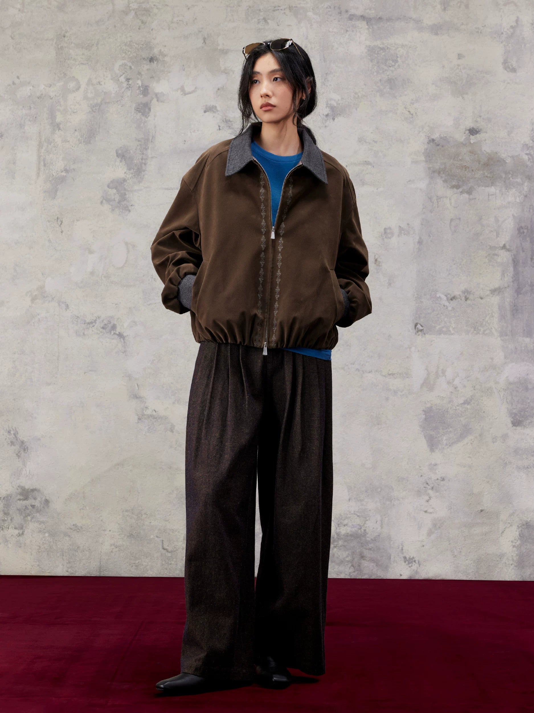 Ebony Brown full outfit view