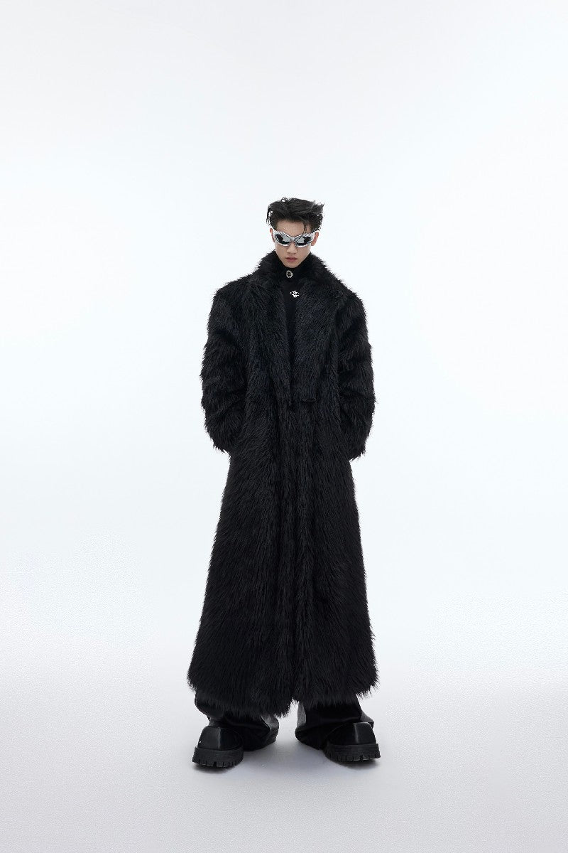 Long Fur Coat - chiclara