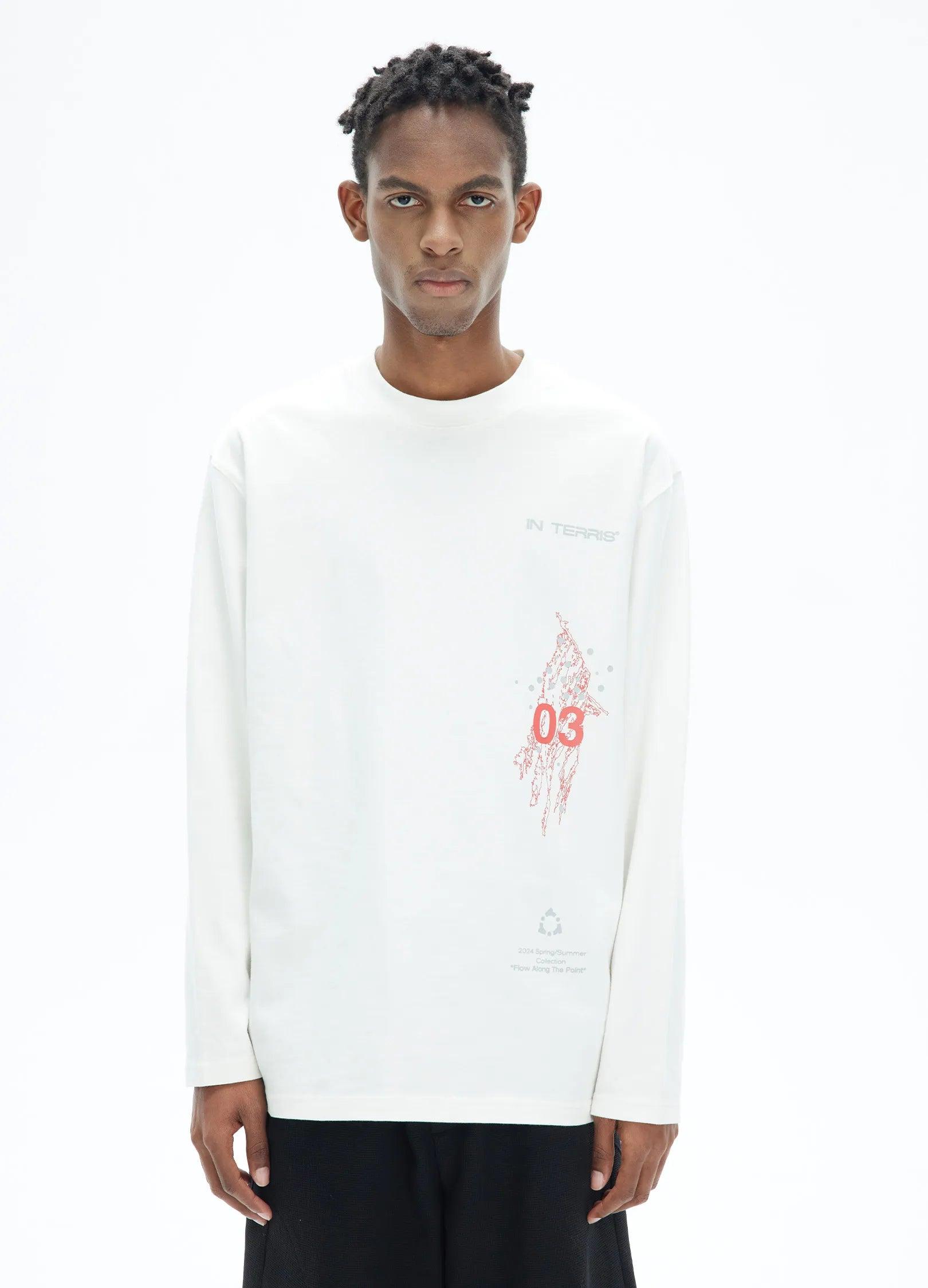 Red Mountain Graphic Longsleeve Tee - chiclara