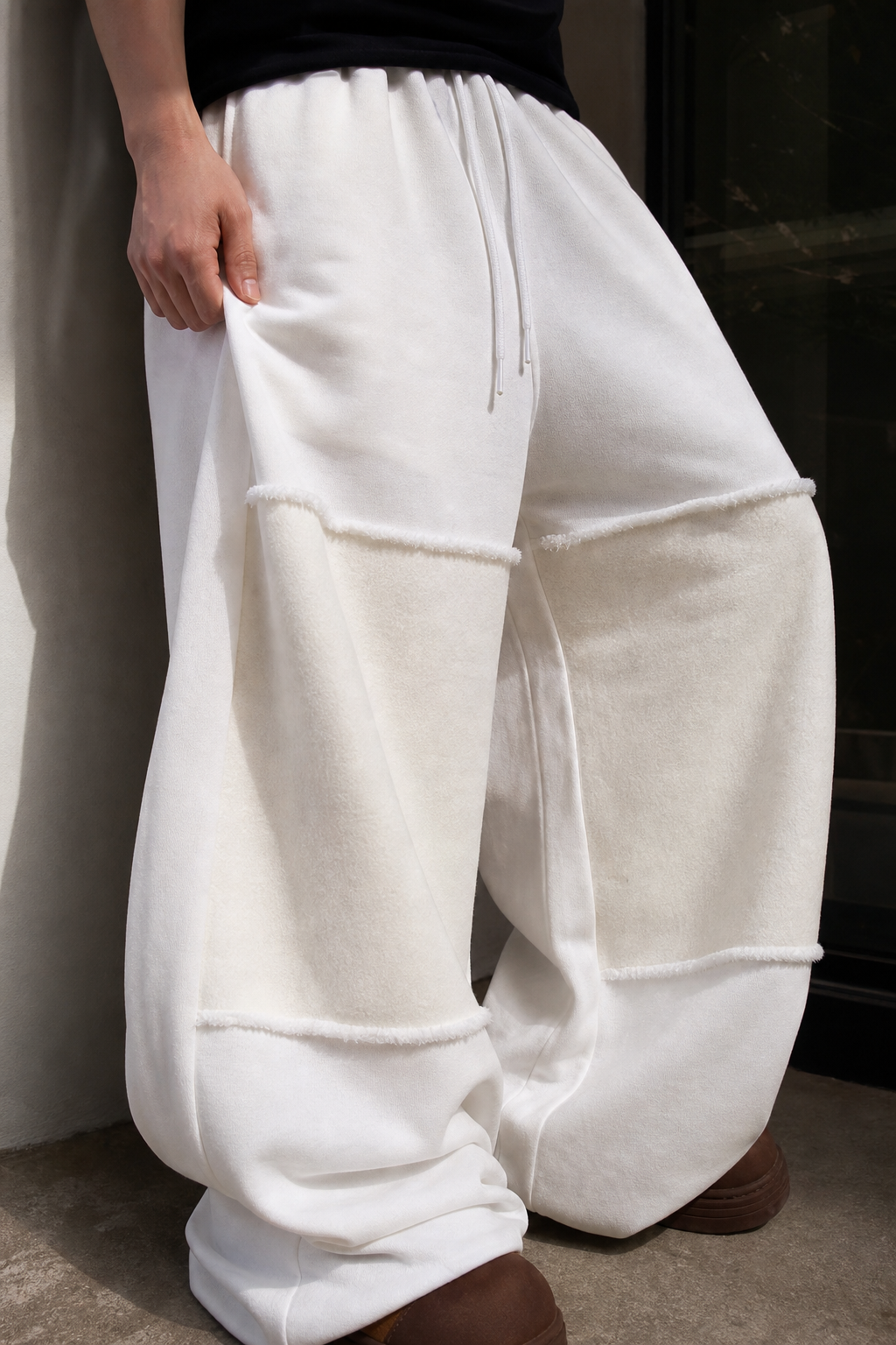 Ivory Panel Drift Lounge Pants showcase 3