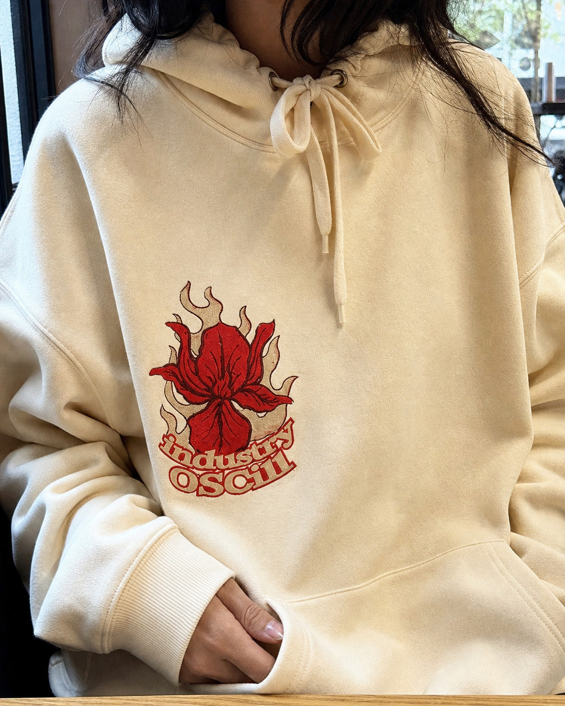 Floral Flame Hoodie showcase 3
