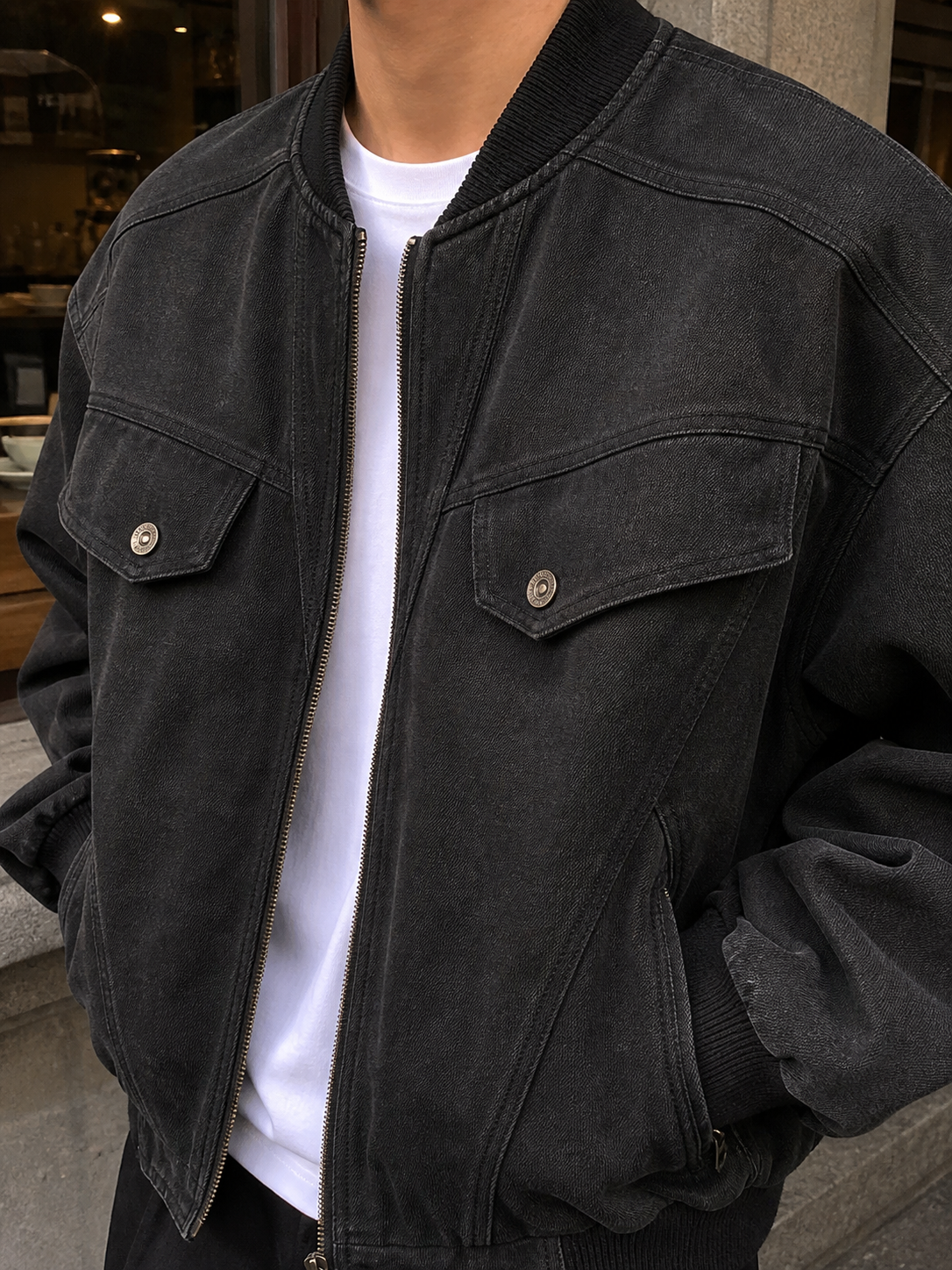Retro Bomber Jacket showcase 3