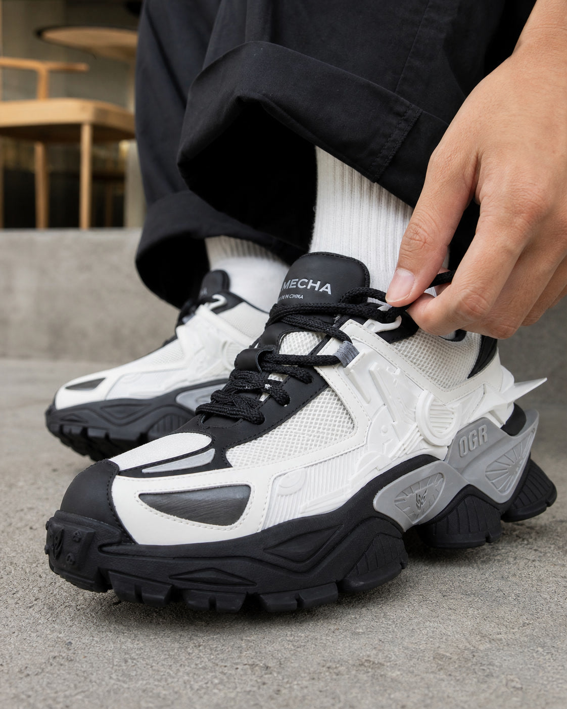 Voyager Mecha Platform Sneakers regenerated UGC showcase 3