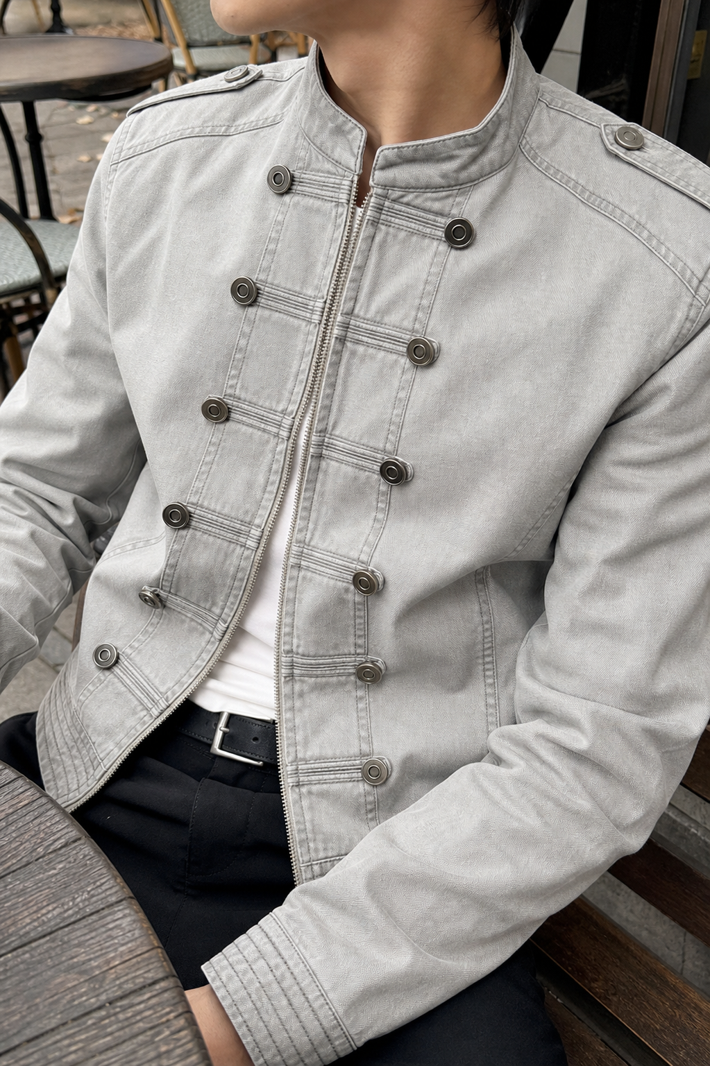 Storm Brigade Cropped Utility Jacket showcase 3