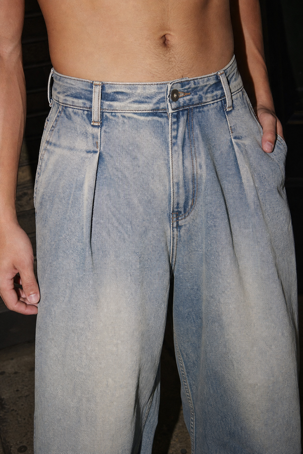 Midnight Boulevard Wide-Leg Jeans showcase 3