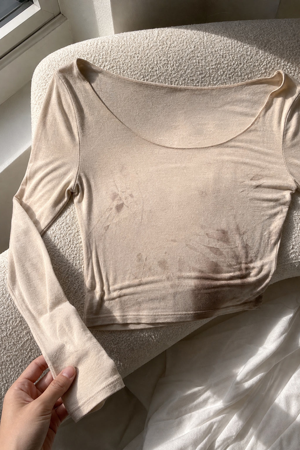 Tie-dye Wide Collar Base Layer showcase 3