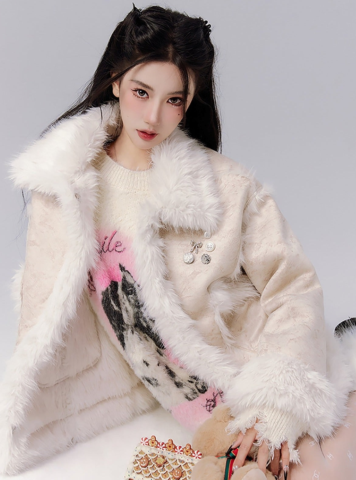 Fluffy Angel Coat Set-Up