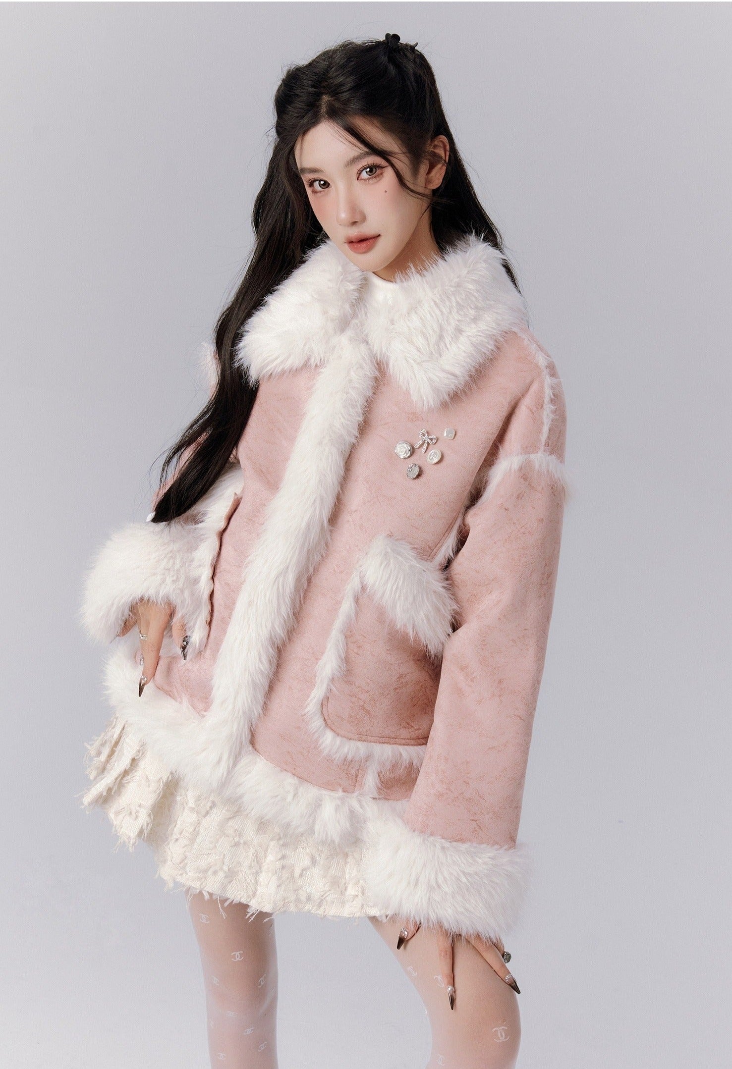 Fluffy Angel Coat Set-Up