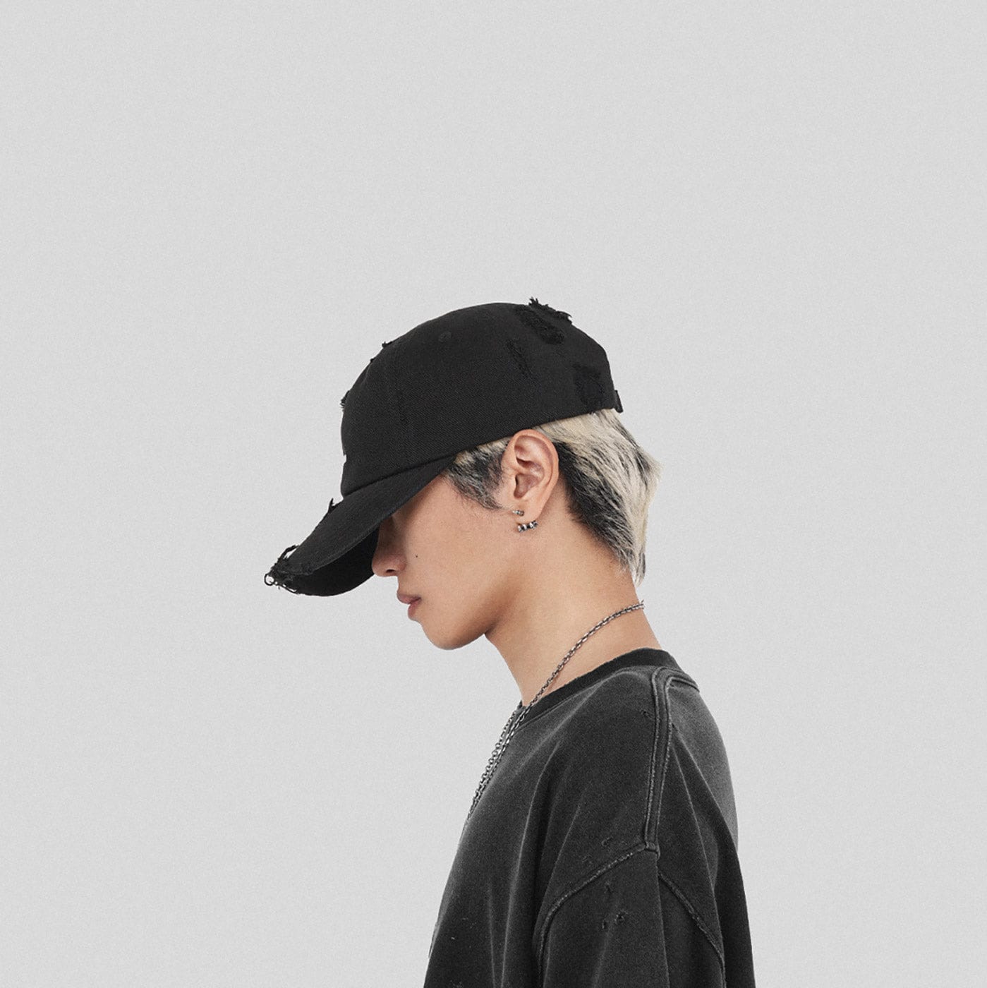 Ripped Logo Cap