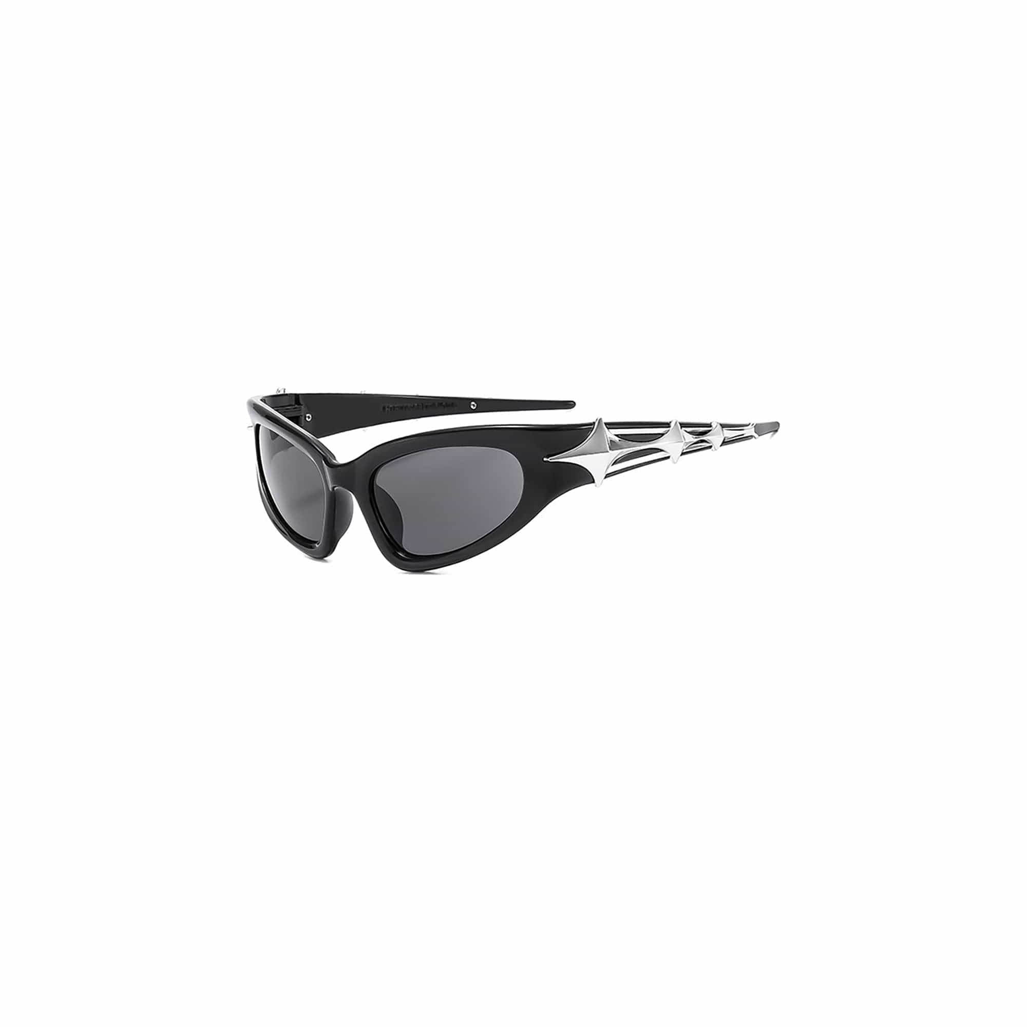 Star-Temple Cat-Eye Sport Sunglasses - view 5