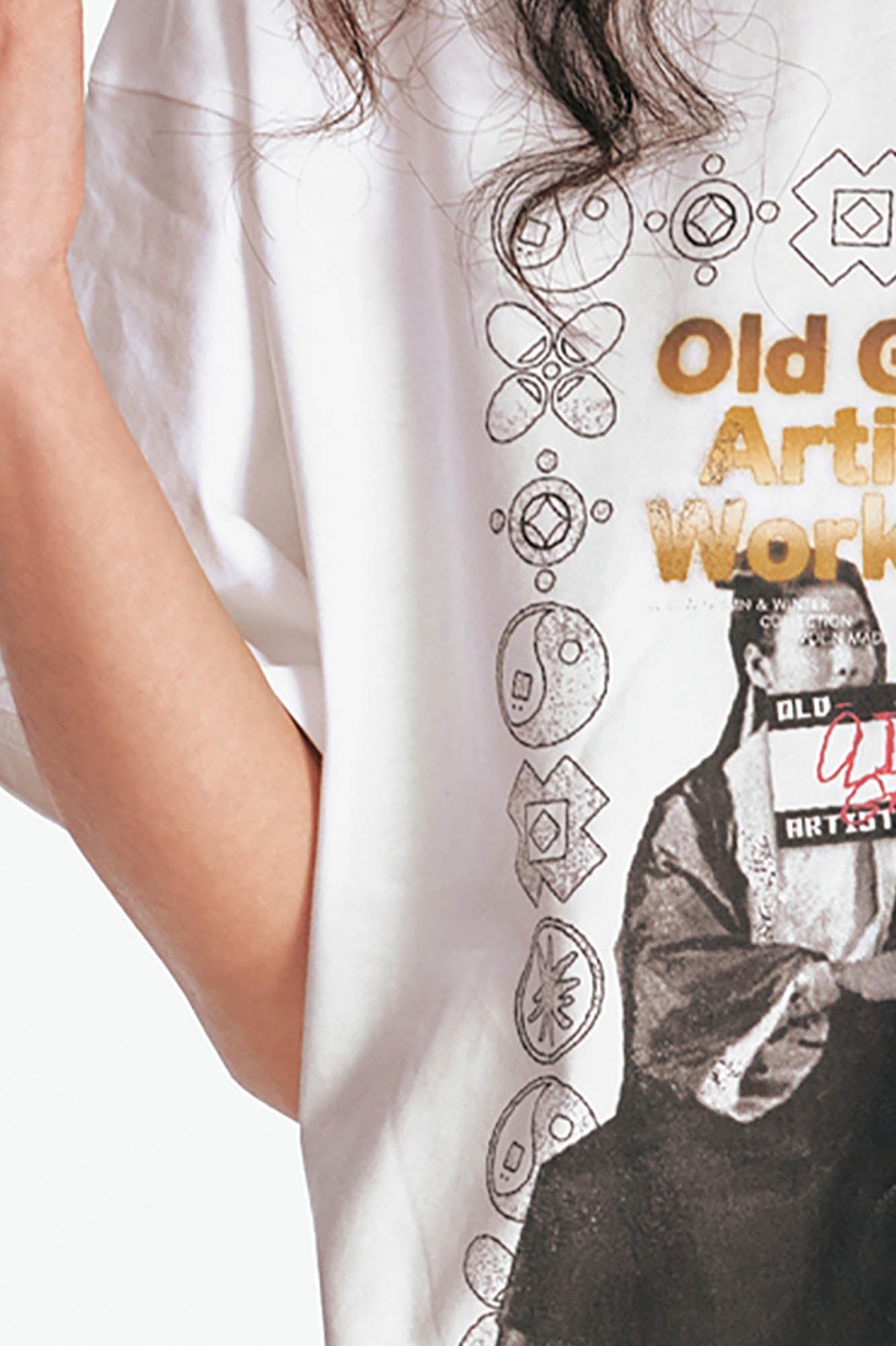 Retro Cinema Graphic Cotton Tee