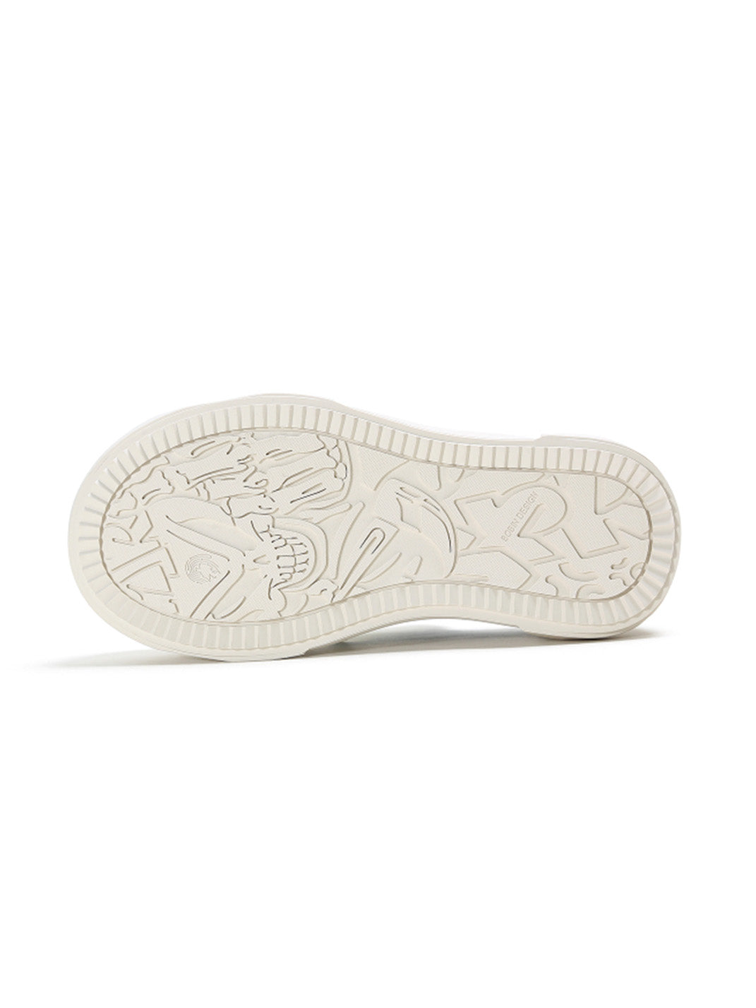 Graffiti Canvas Platform Sneakers