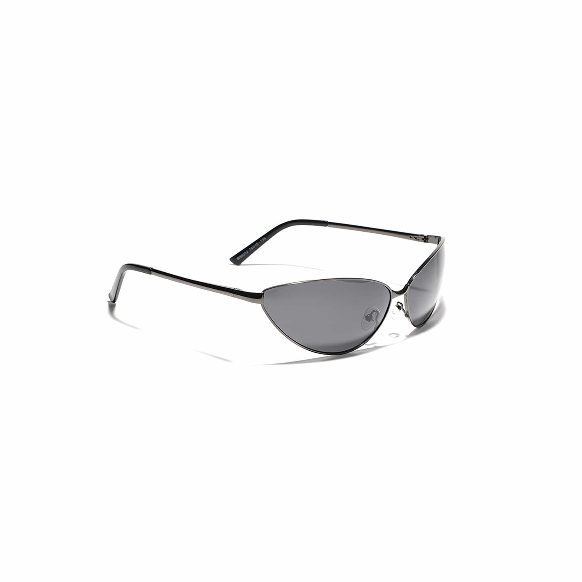 Futuristic Wraparound Cat-Eye Sunglasses - view 2