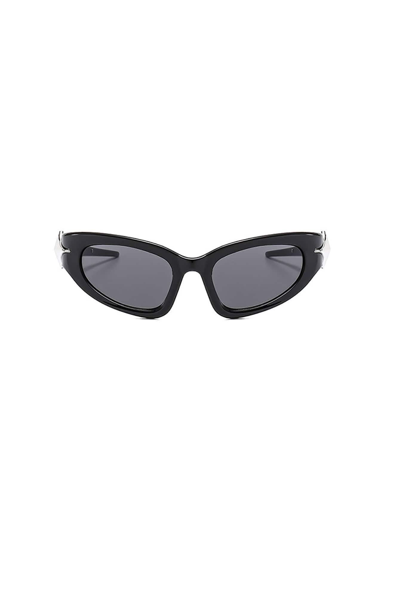 Star-Temple Cat-Eye Sport Sunglasses - view 11