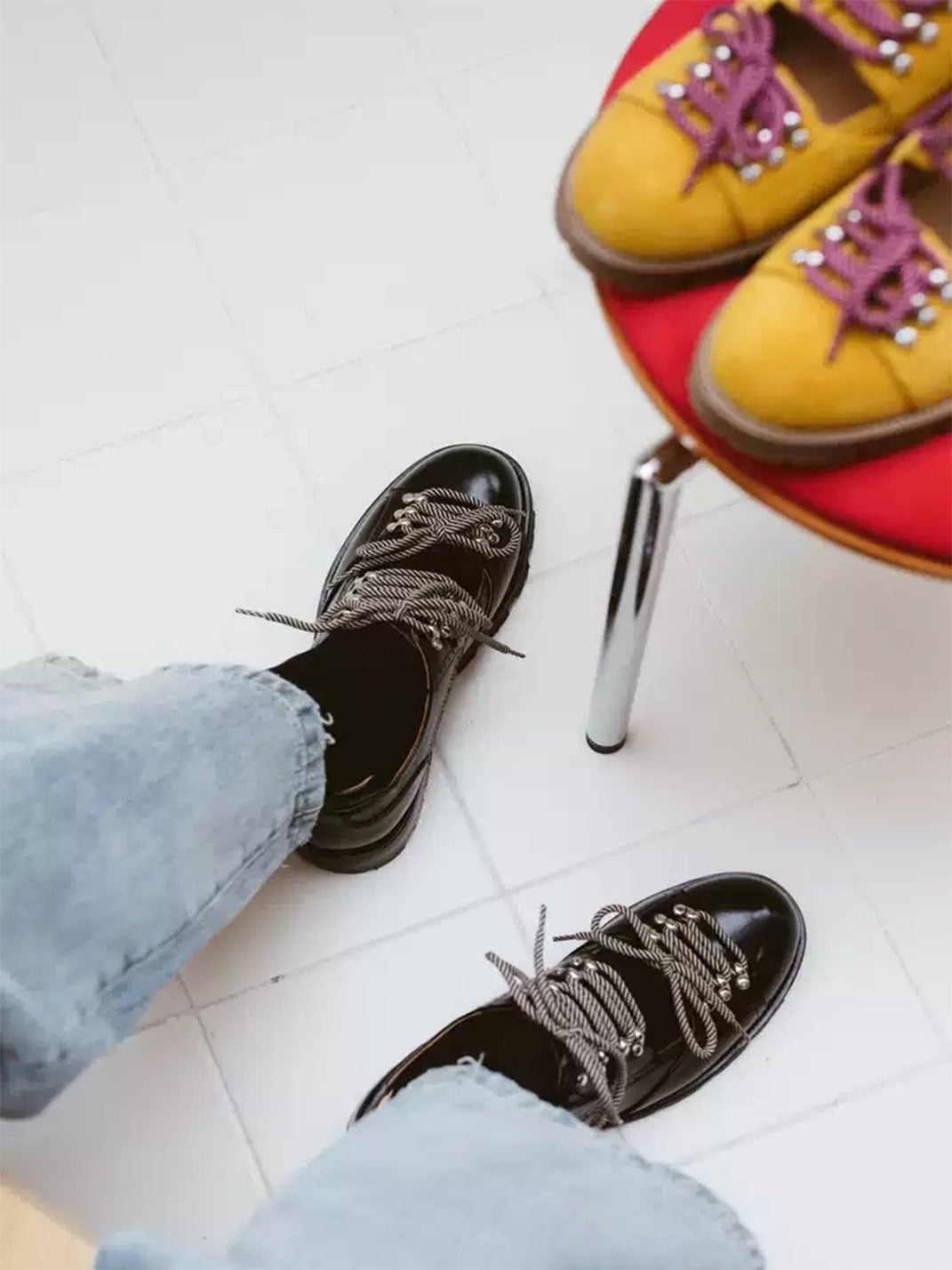 Cut Out Workwear Genuine Leather Derby Shoes image 4