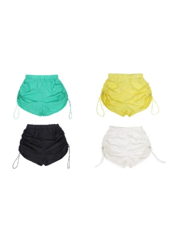 Elastic Waist Athletic Shorts