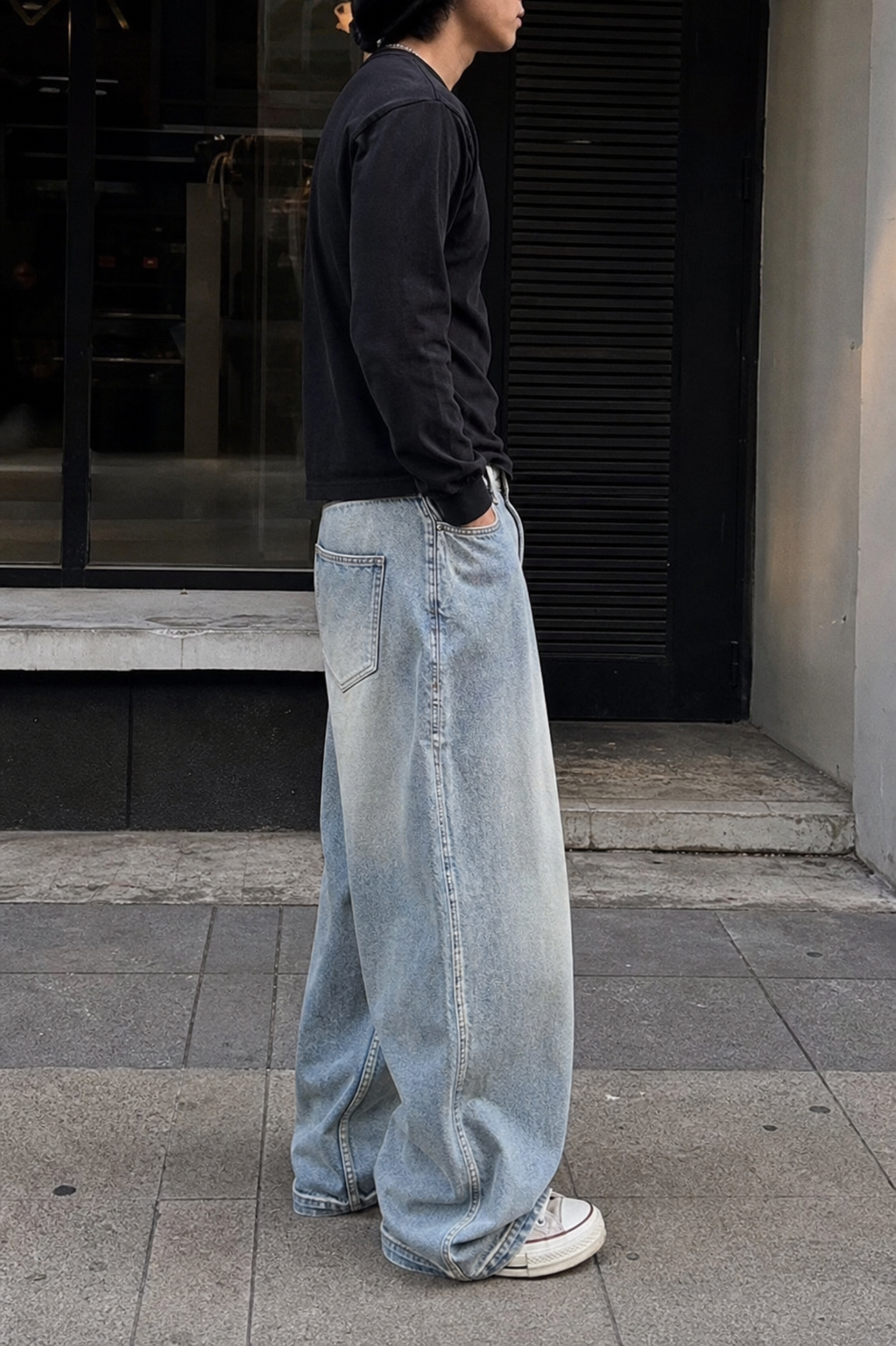 Midnight Boulevard Wide-Leg Jeans showcase 4