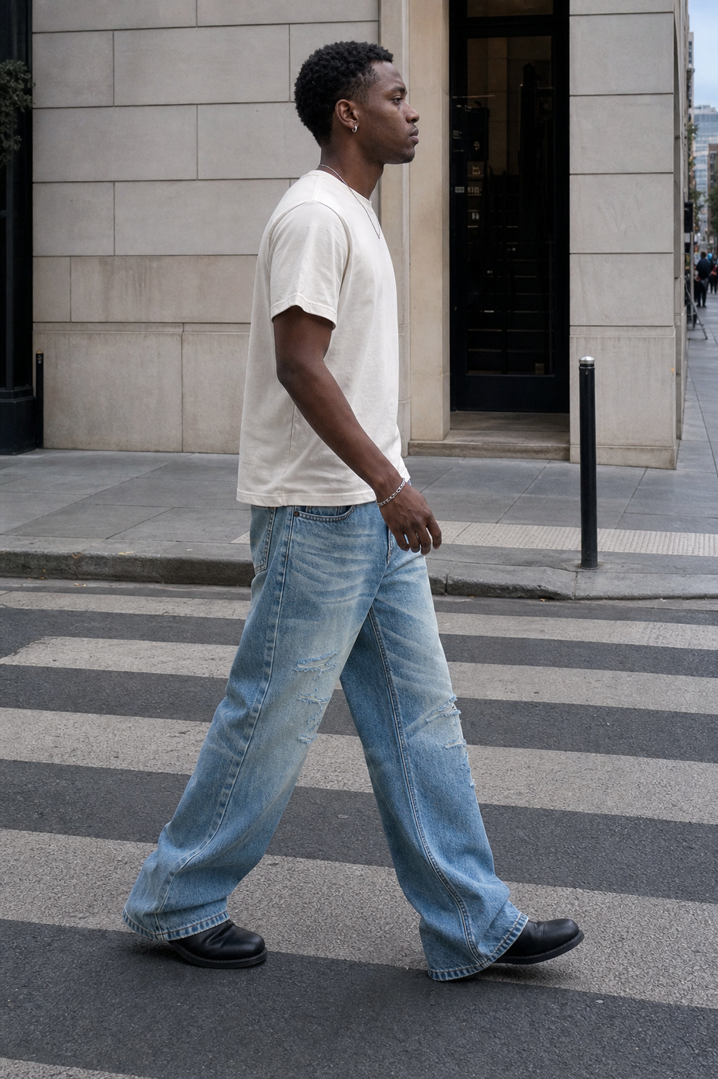 Faded Rift Wide Denim showcase 4