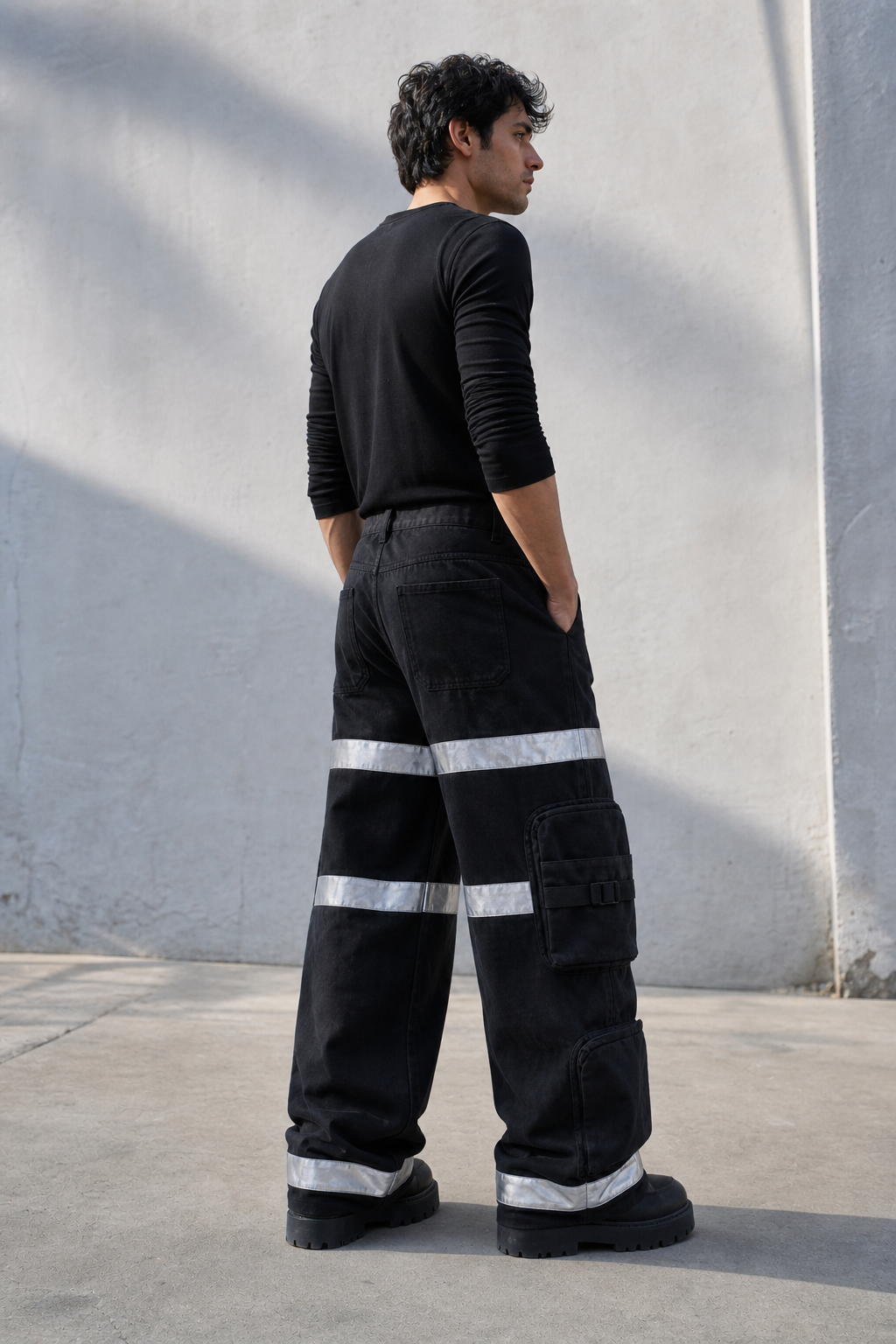 Inferno Signal Reflective Cargo Pants showcase 4