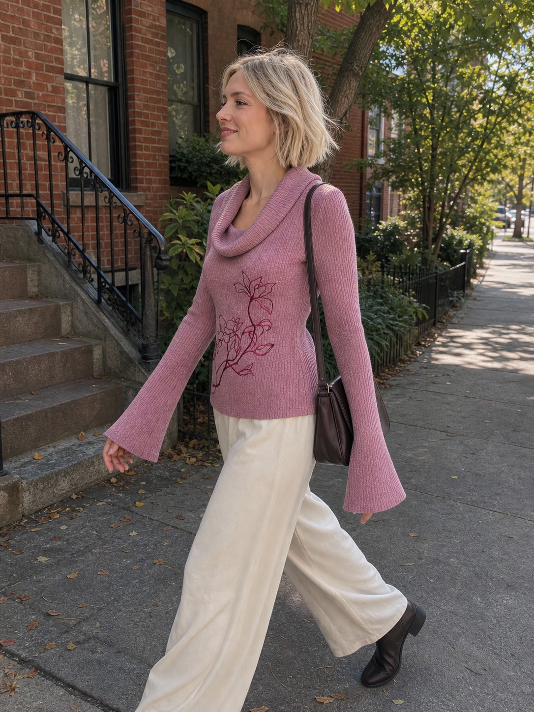 Lotus Cowl Sweater showcase 4