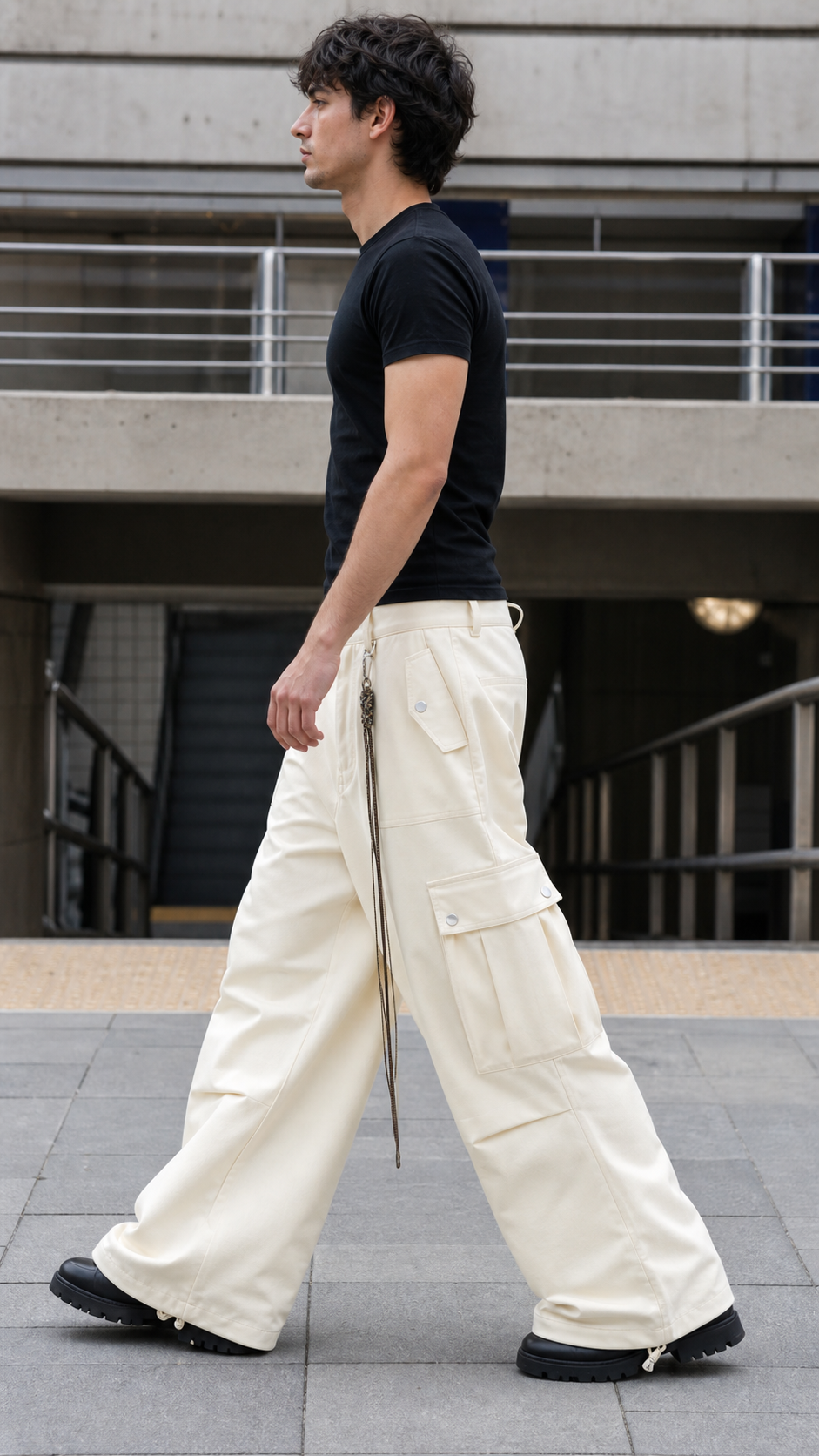 Utility Wide Work Pants showcase 4