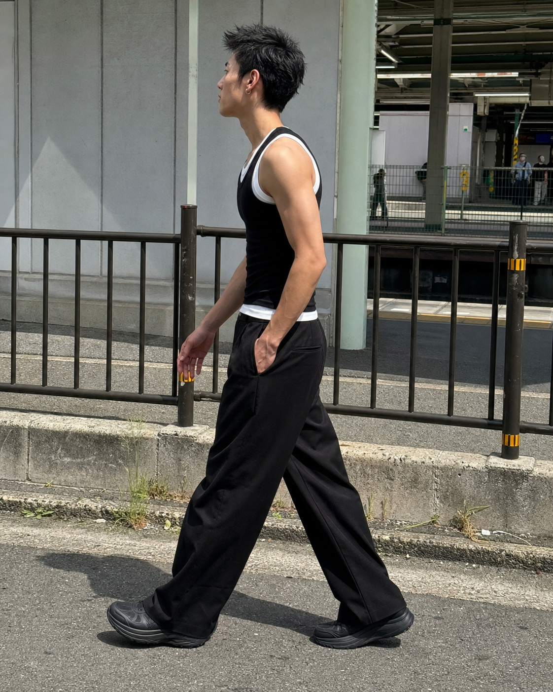 Layered Ember Double Tank Top showcase 4